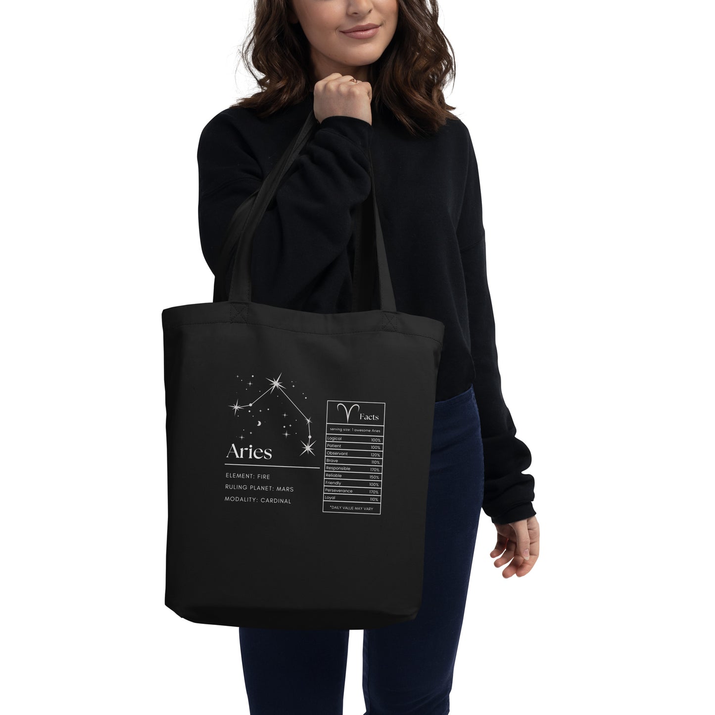 aries eco tote bag