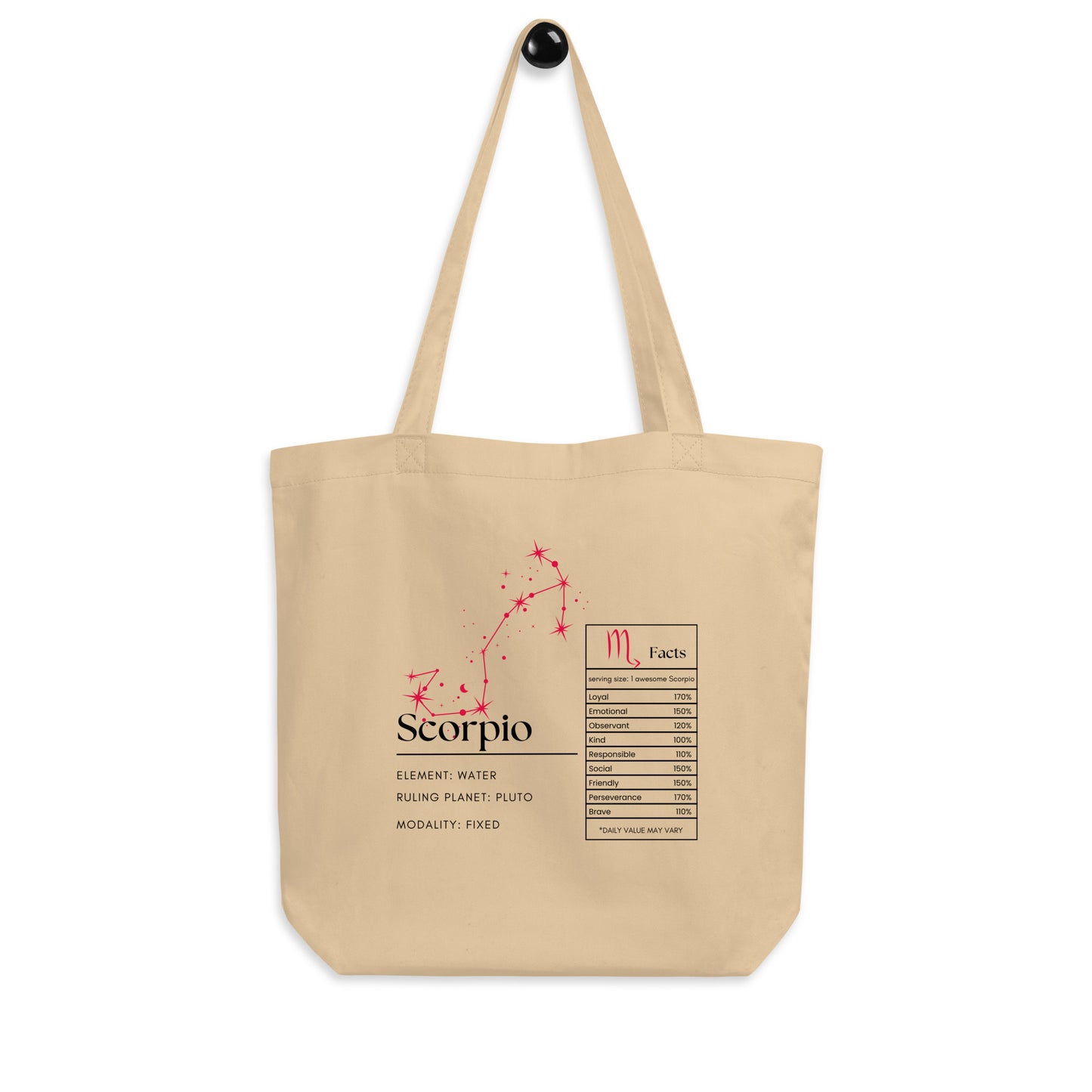 scorpio eco tote bag