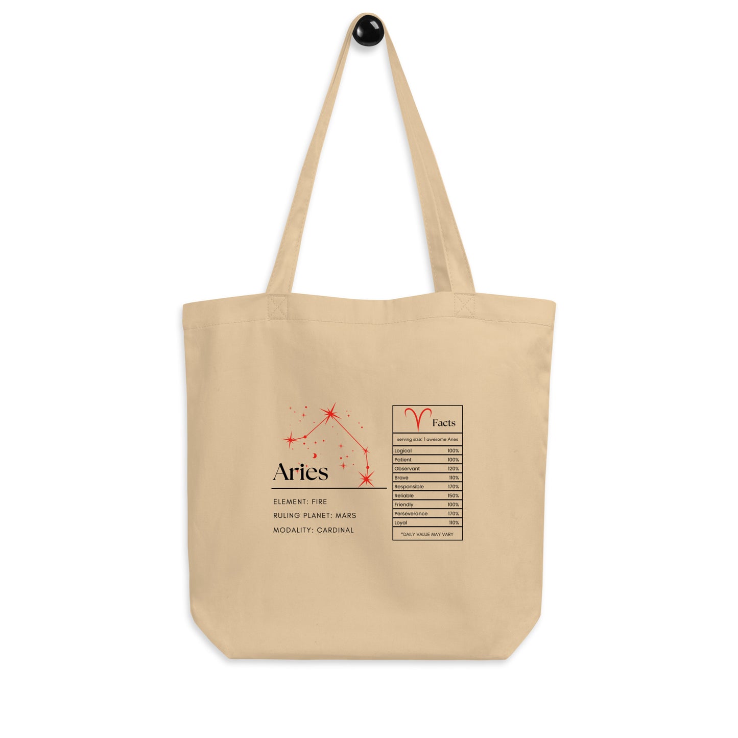 aries eco tote bag