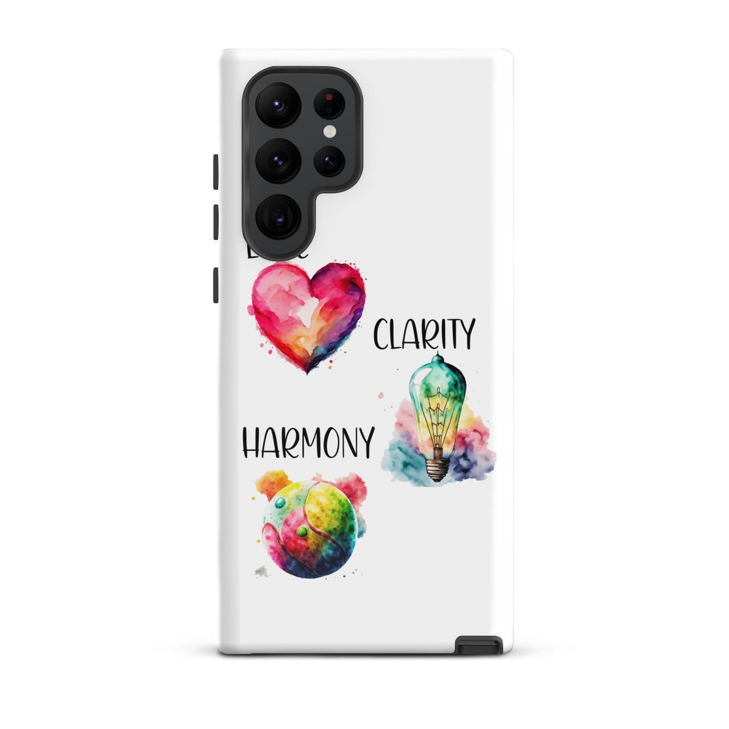 love clarity harmony tough case – Samsung®