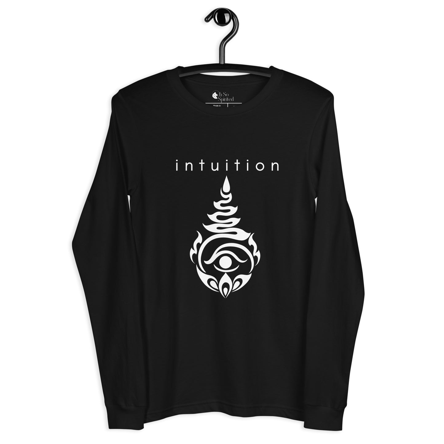 intuition chakra unisex long sleeve tee