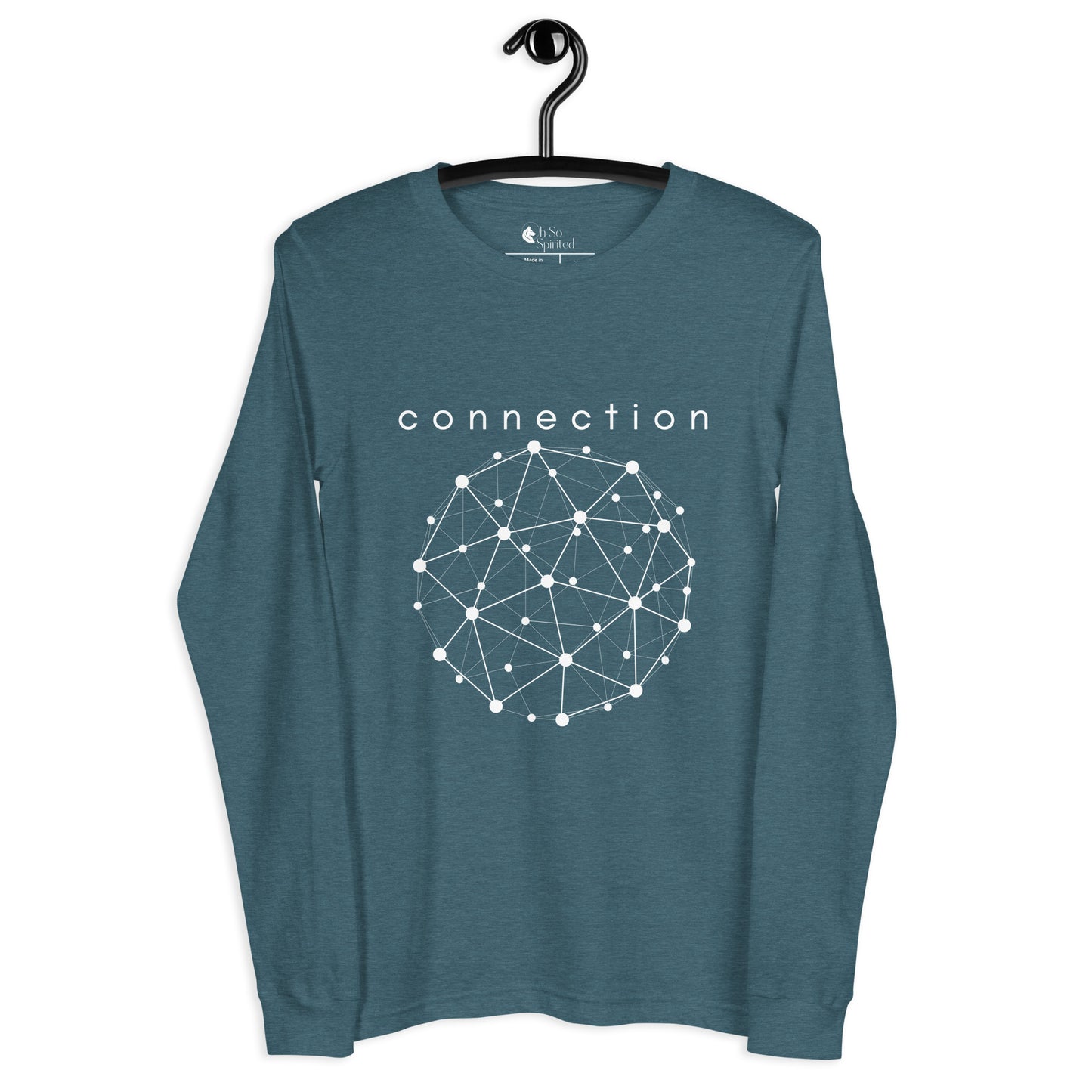 connection chakra unisex long sleeve tee