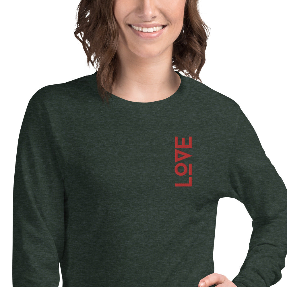 love unisex long sleeve tee