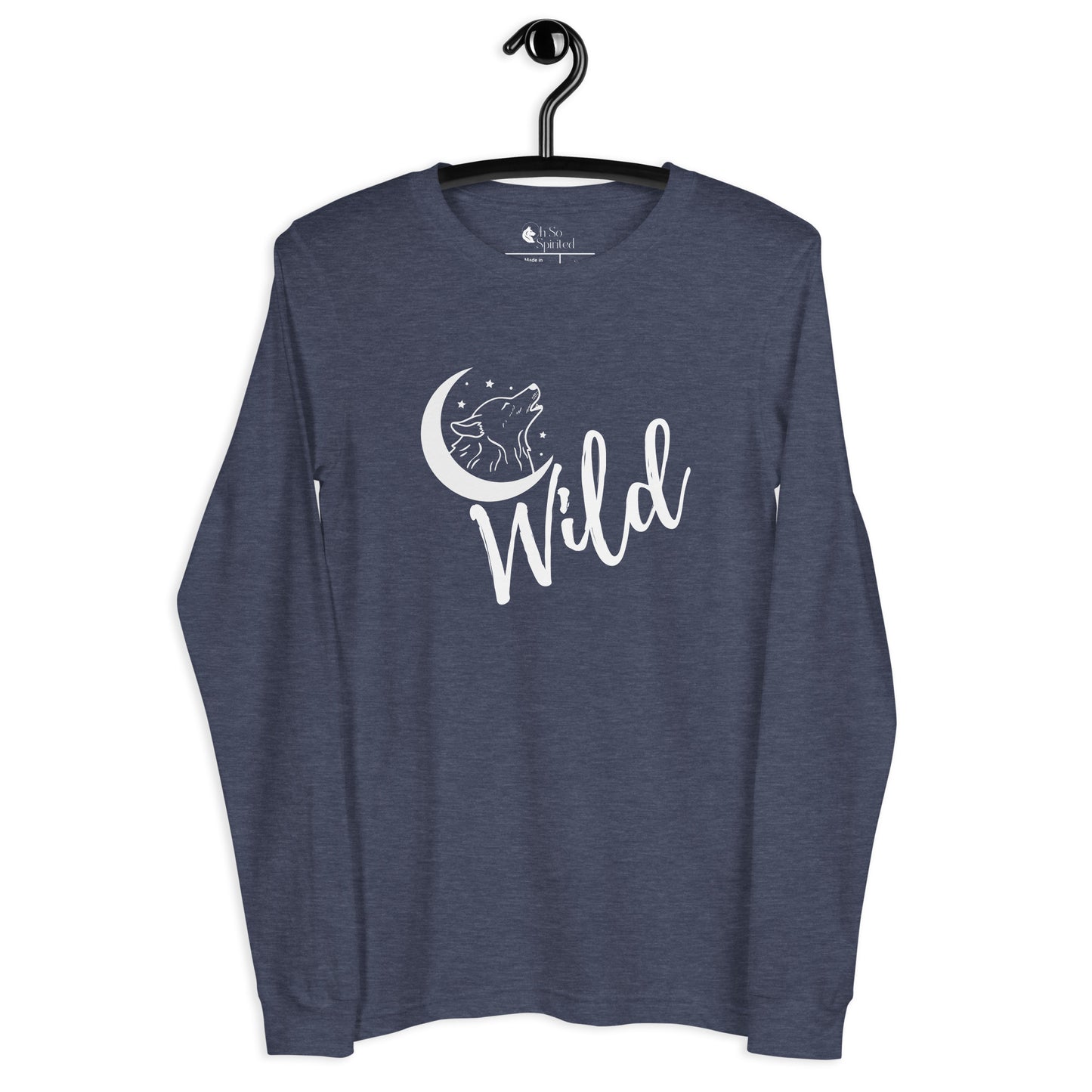 wild unisex long sleeve tee