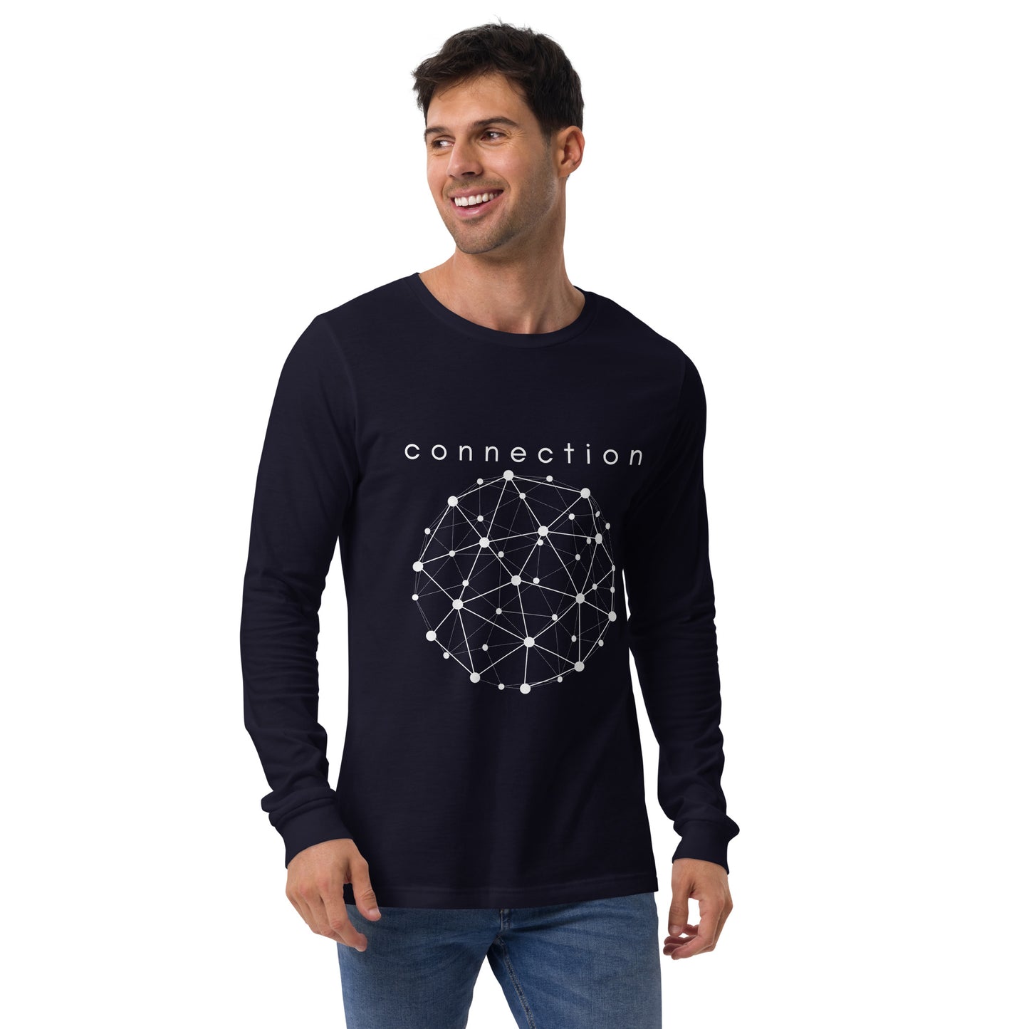 connection chakra unisex long sleeve tee