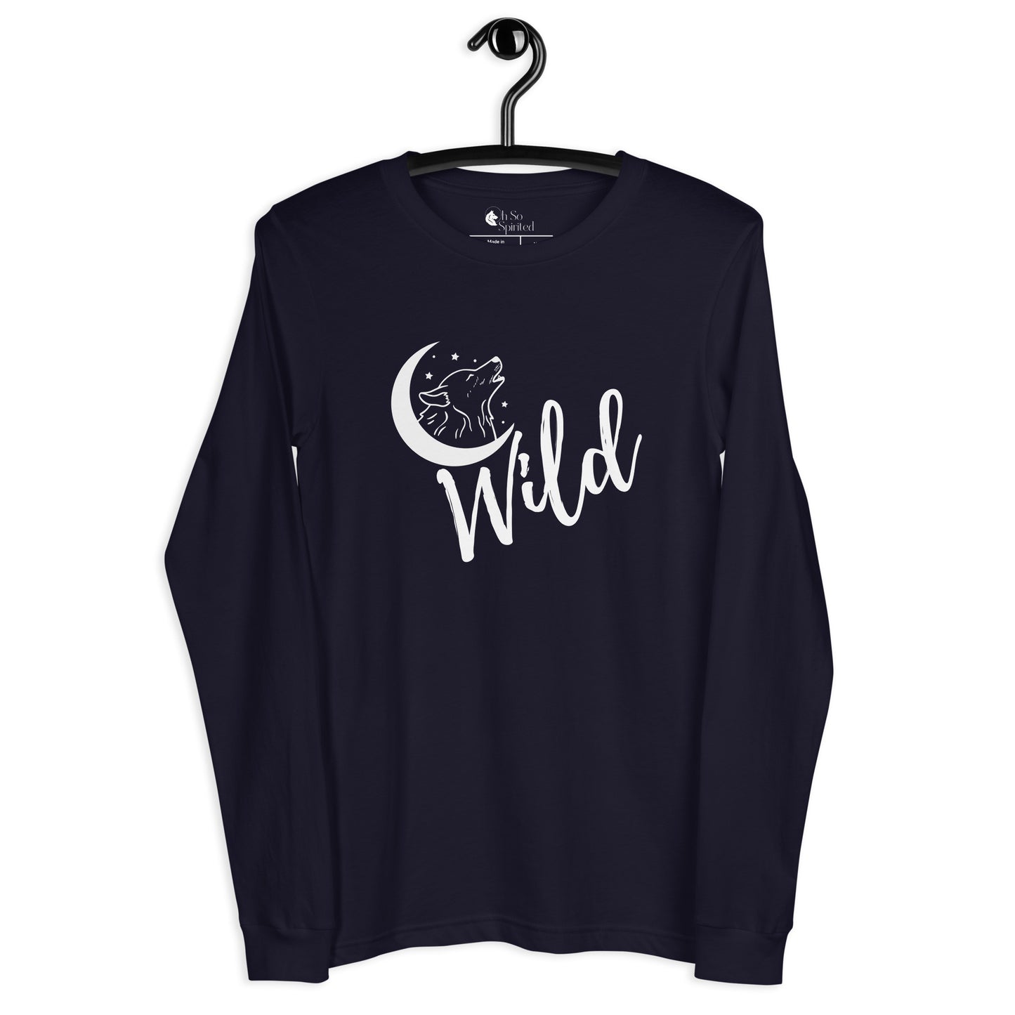 wild unisex long sleeve tee