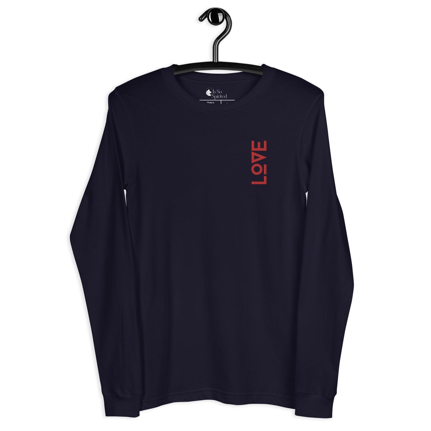 love unisex long sleeve tee