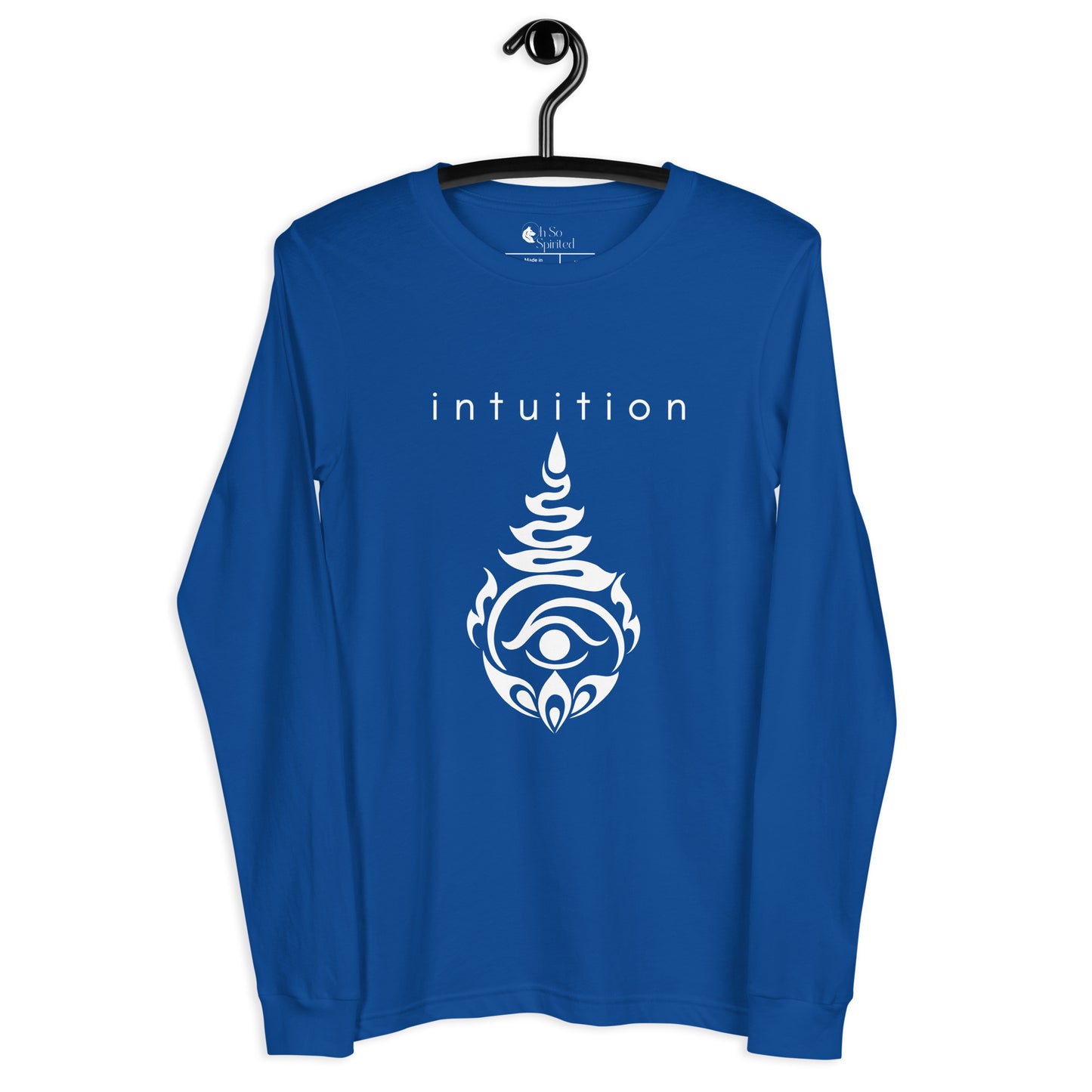 intuition chakra unisex long sleeve tee