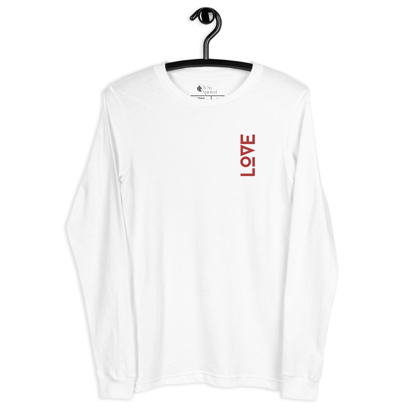 love unisex long sleeve tee