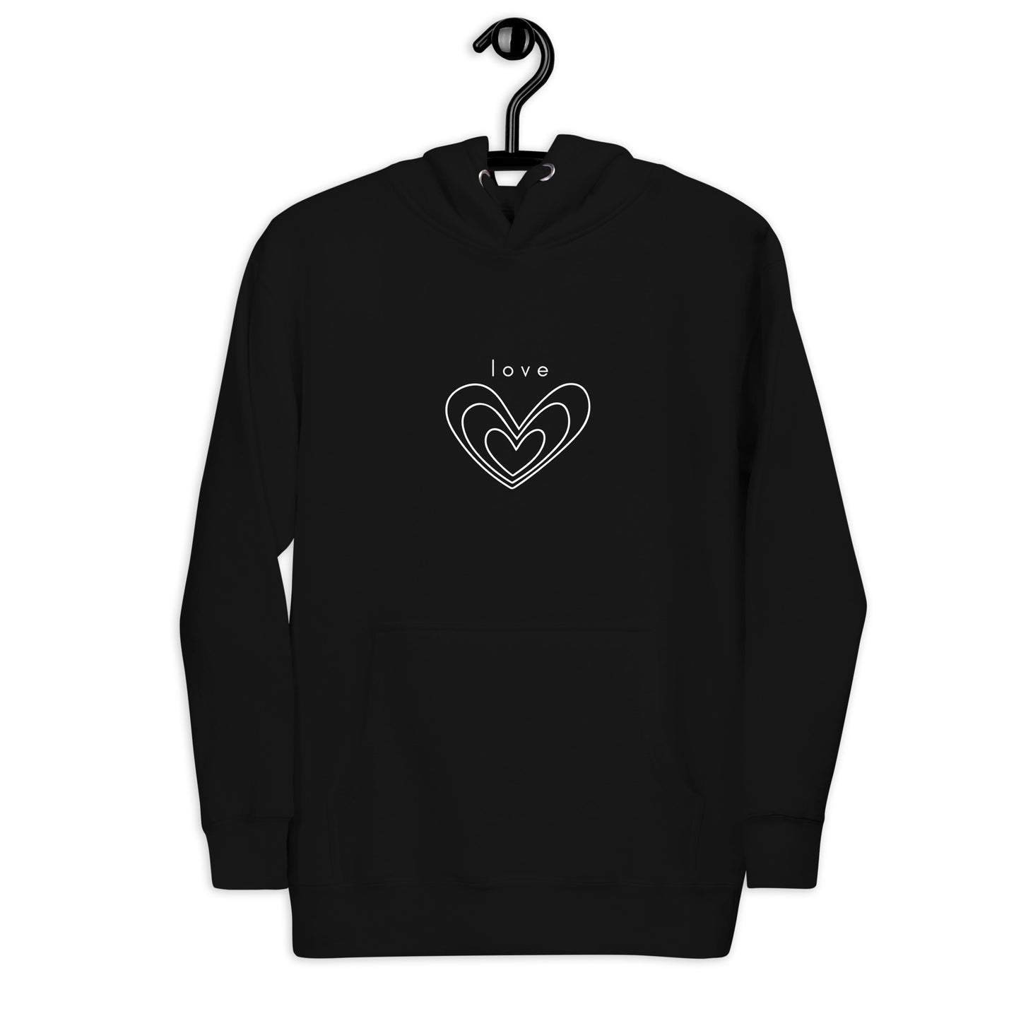 love chakra unisex hoodie