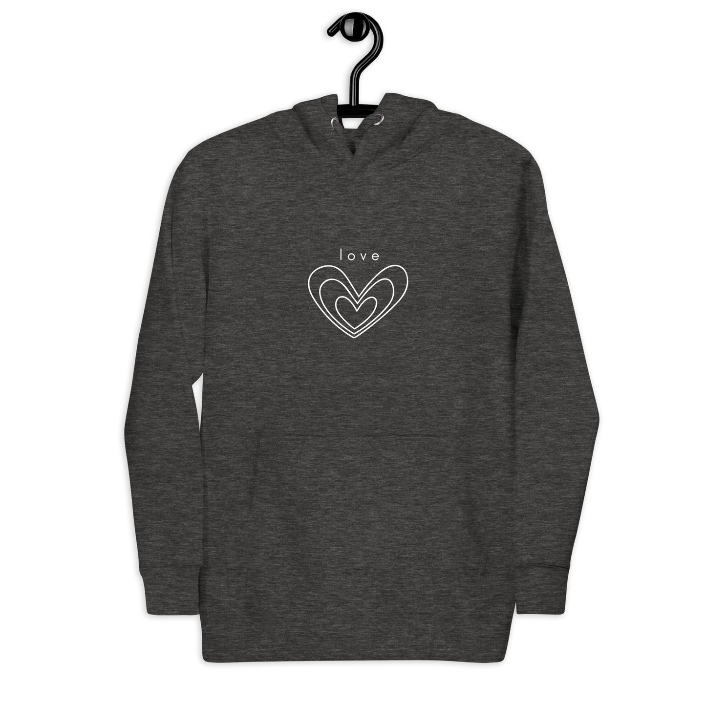 love chakra unisex hoodie