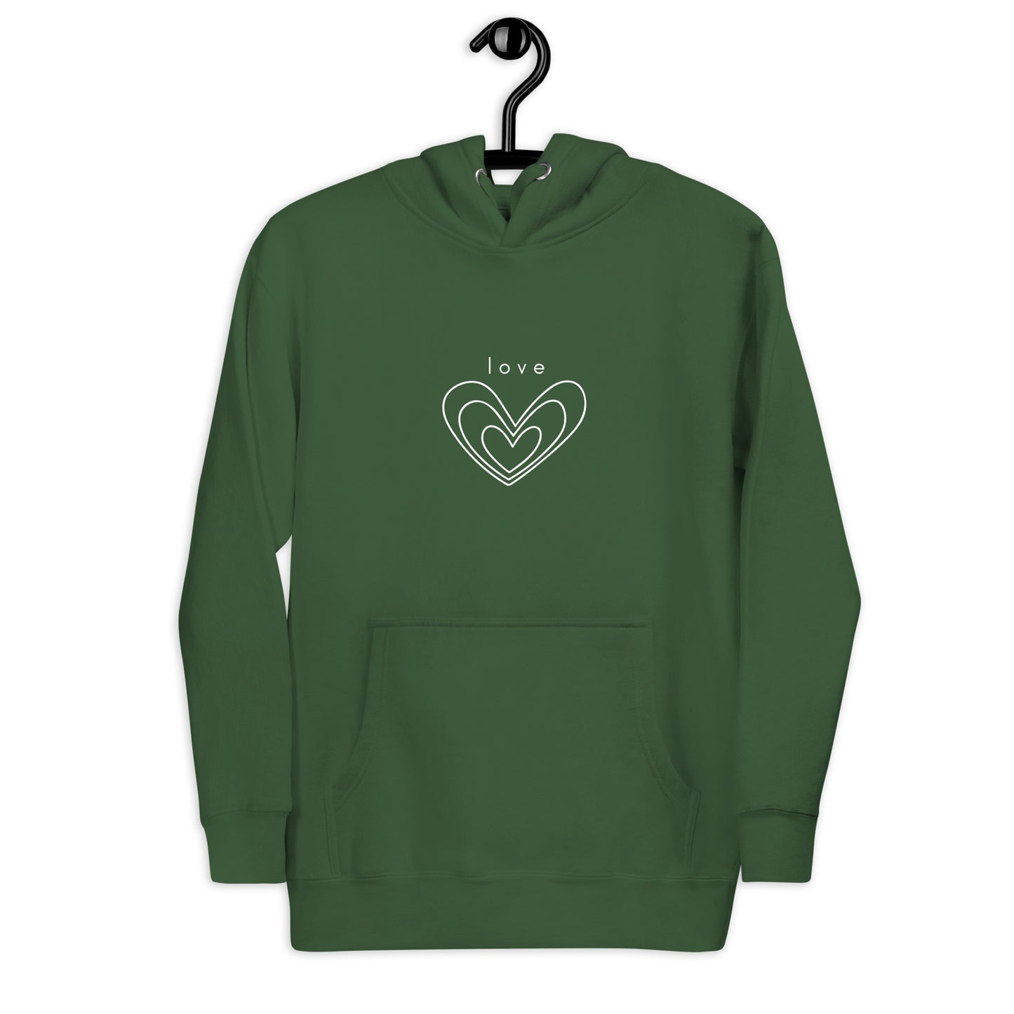 love chakra unisex hoodie