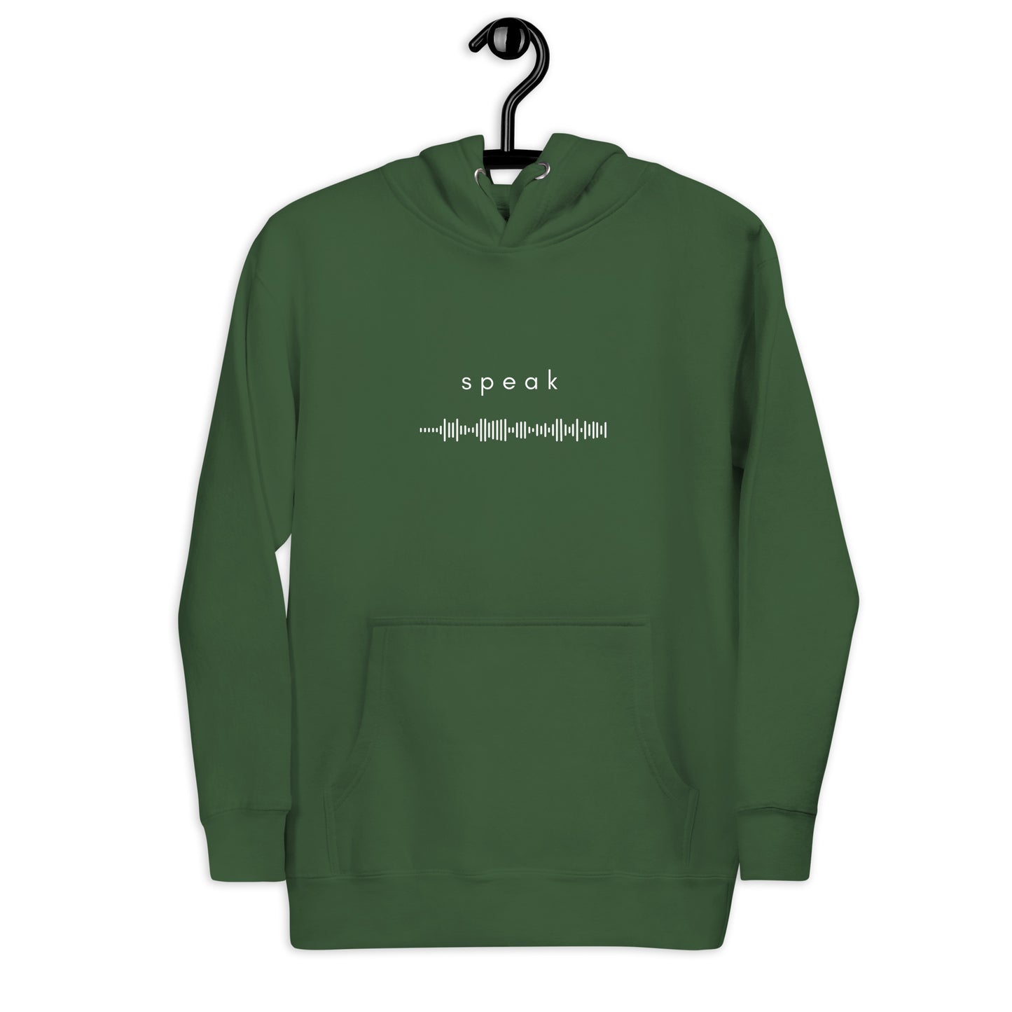 speak chakra unisex hoodie