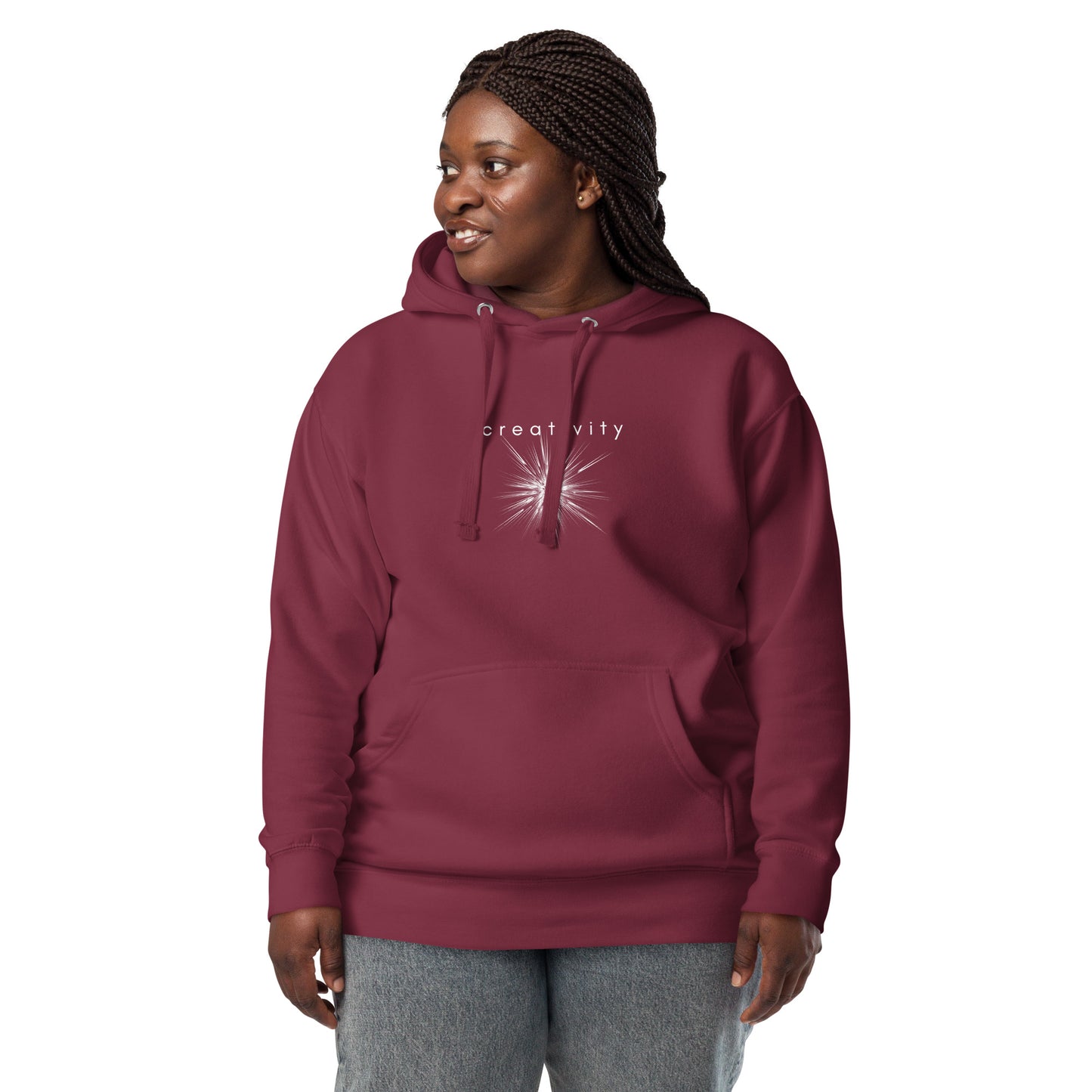 creativity chakra unisex hoodie