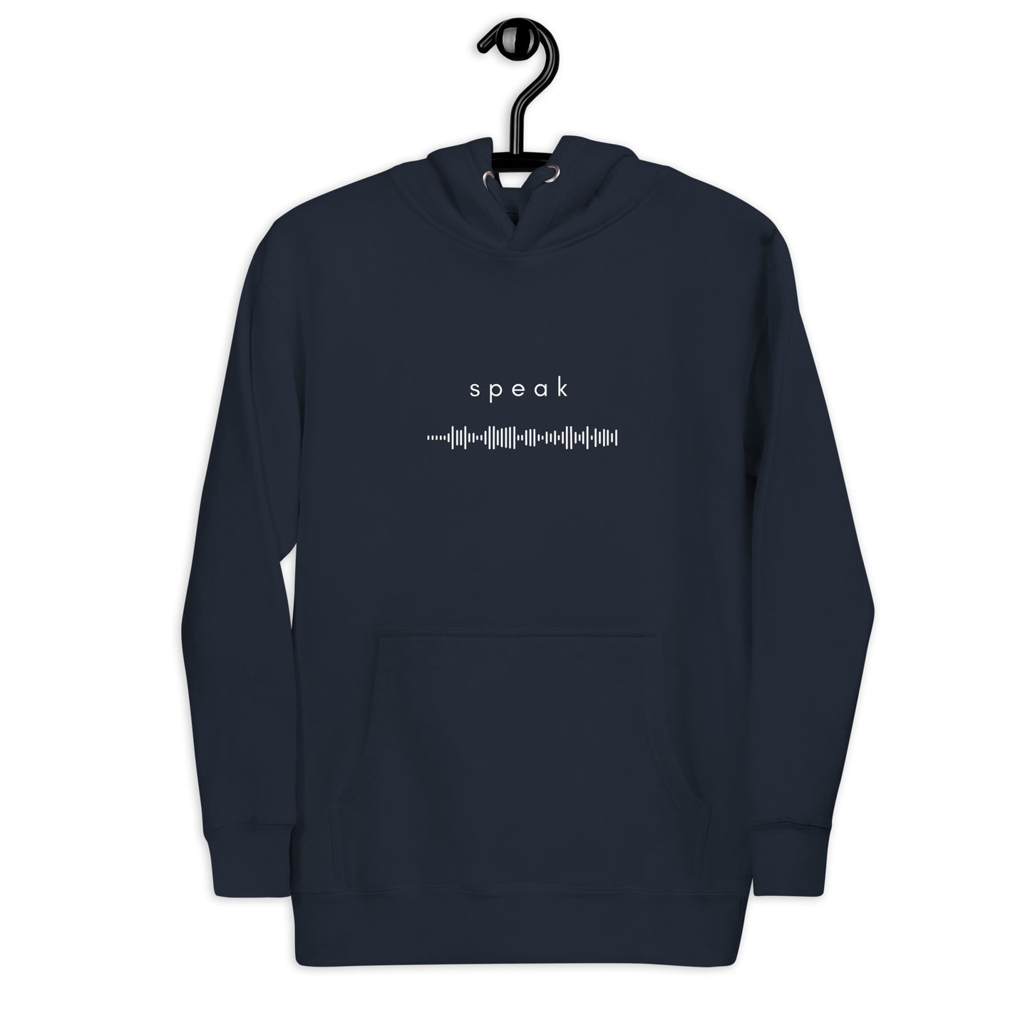 speak chakra unisex hoodie