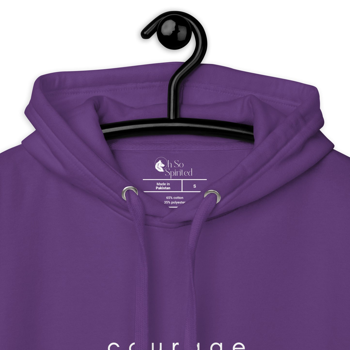 courage chakra unisex hoodie