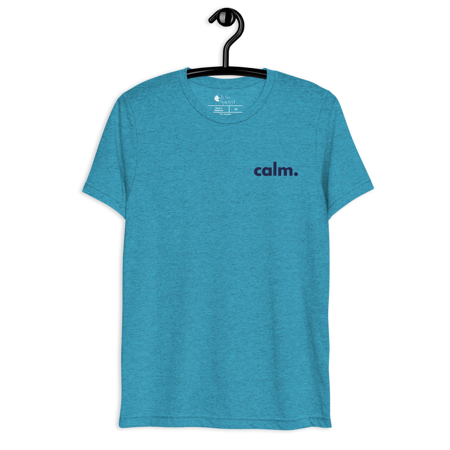 calm embroidered unisex t-shirt