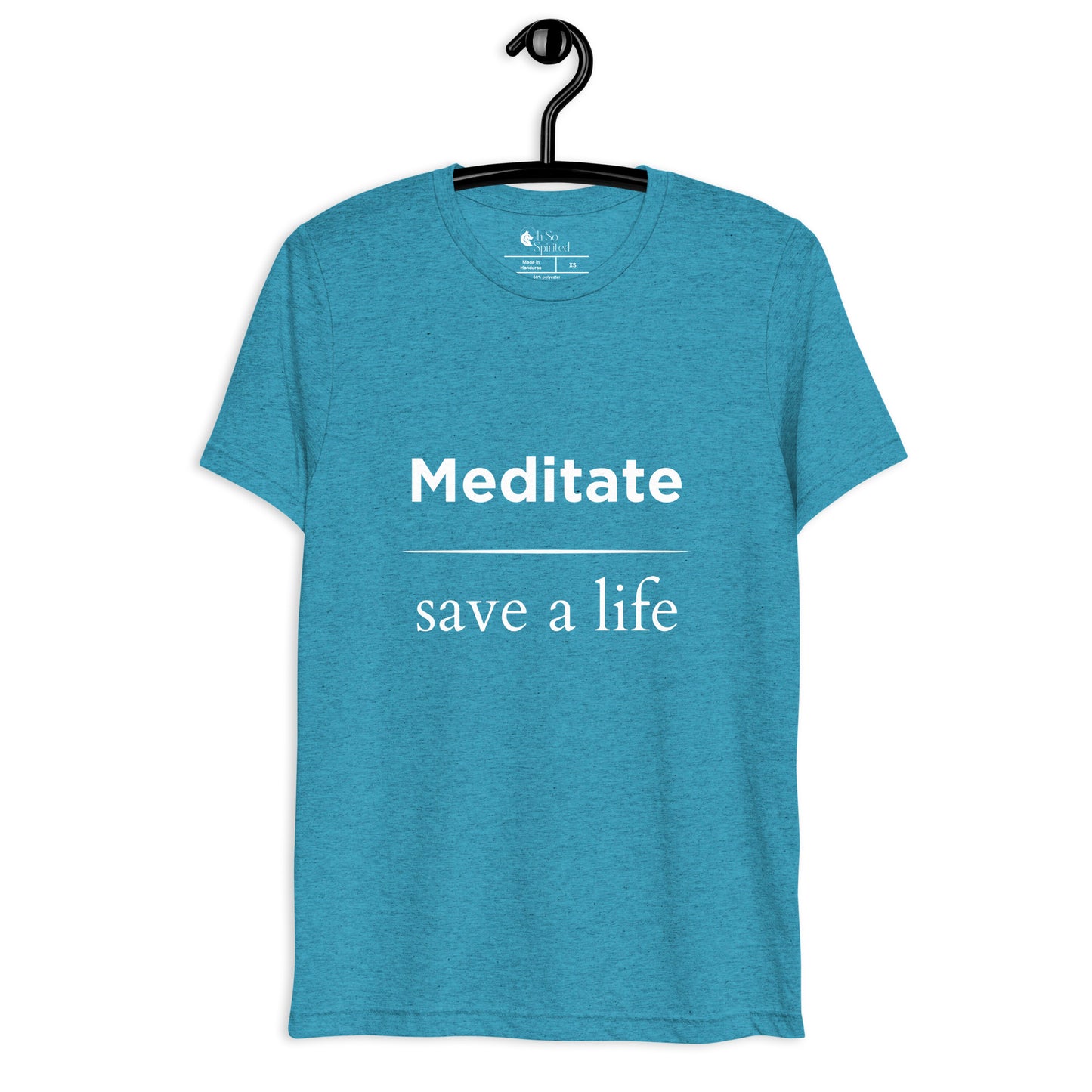 meditate save a life unisex t-shirt