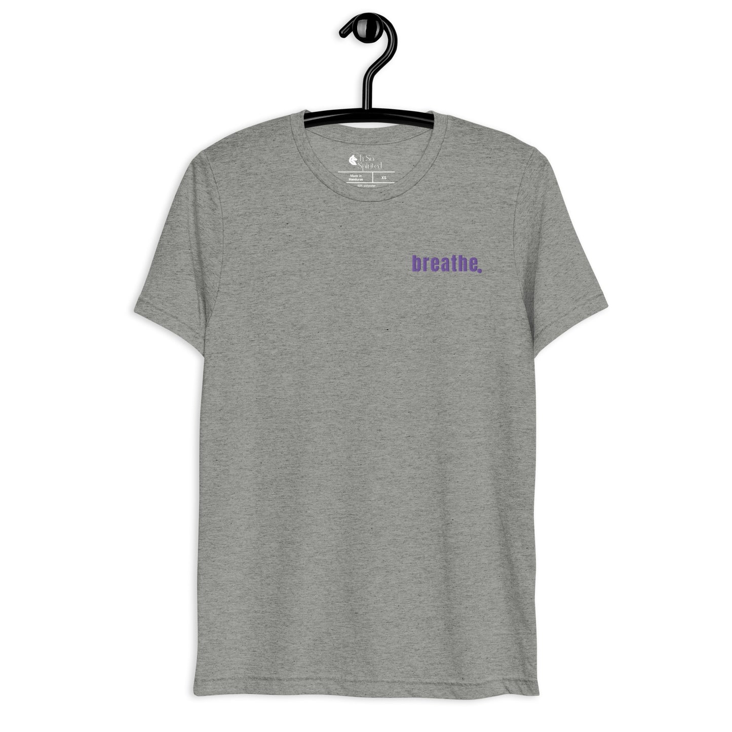 breathe embroidered unisex t-shirt