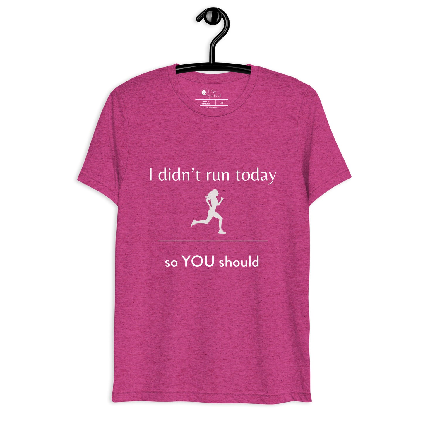 didn't run today unisex t-shirt