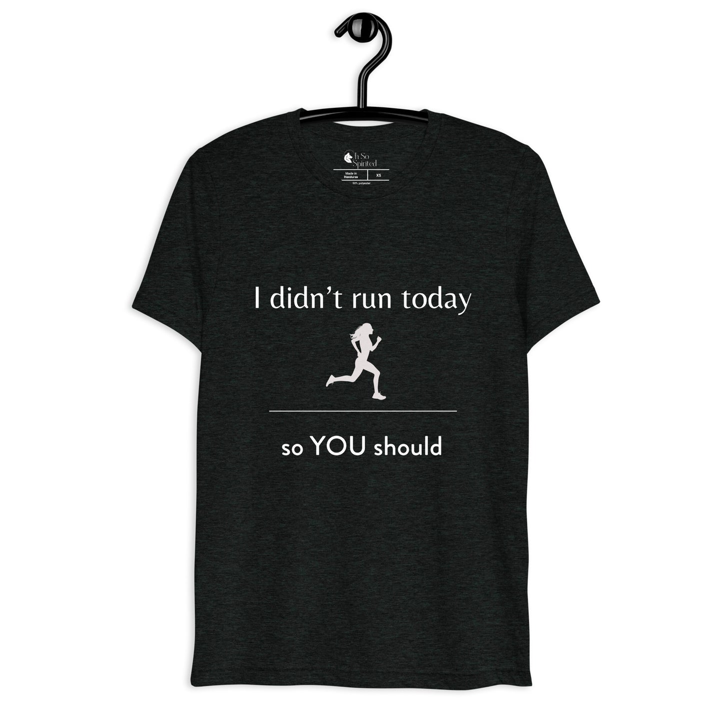 didn't run today unisex t-shirt