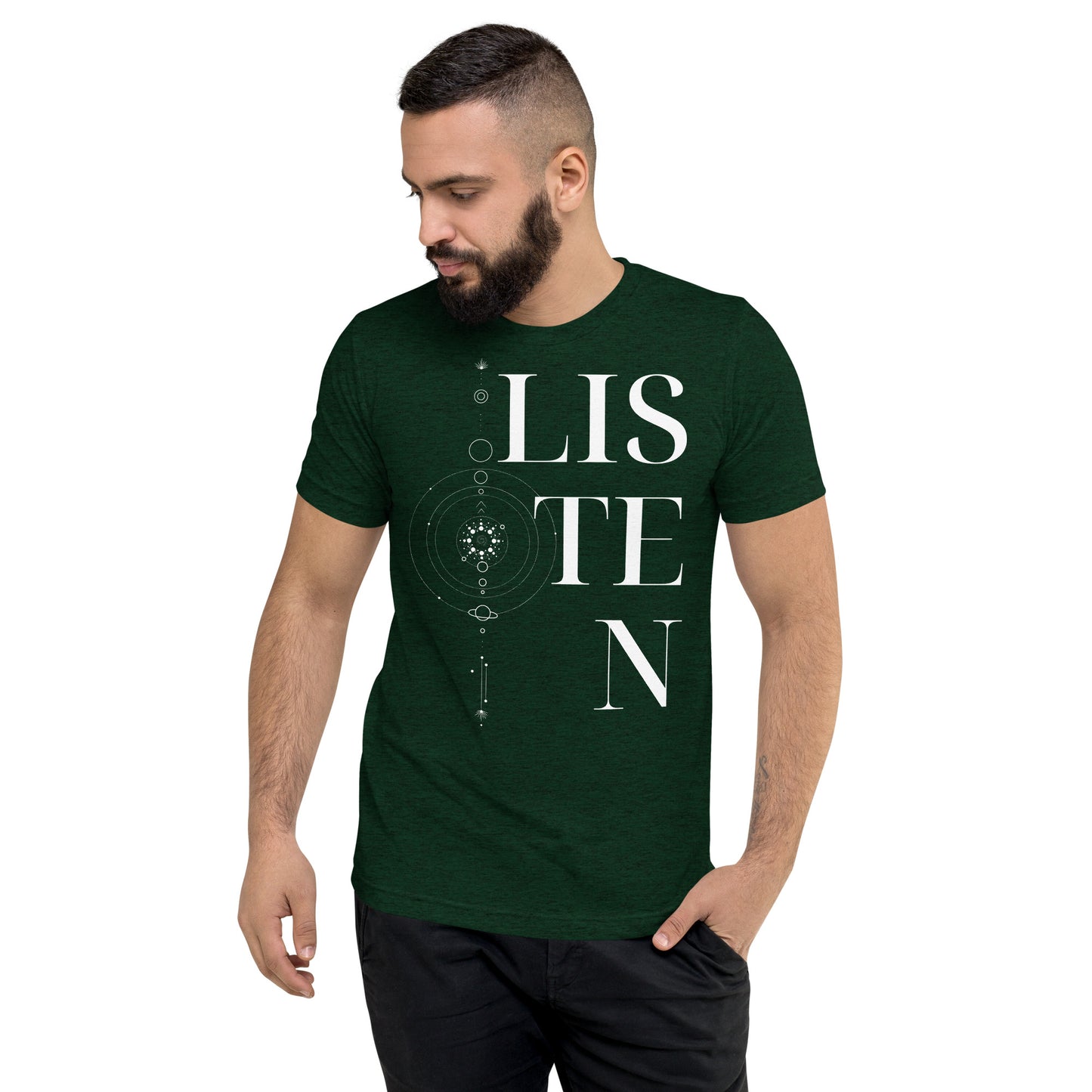 listen unisex t-shirt