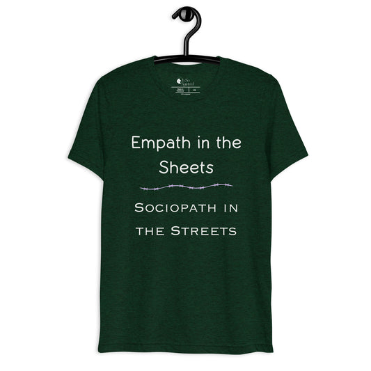 empath/sociopath unisex t-shirt