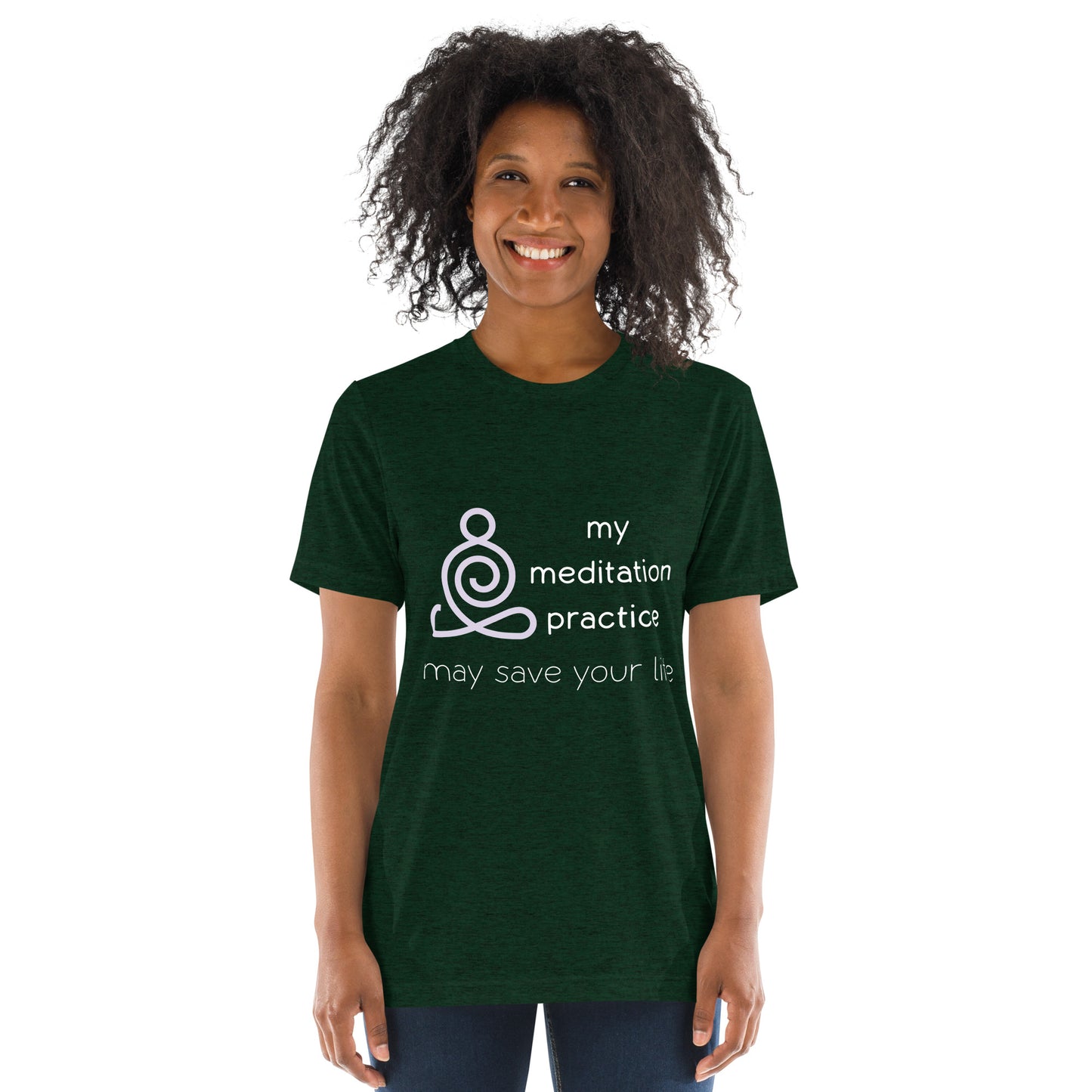 meditation practice unisex t-shirt