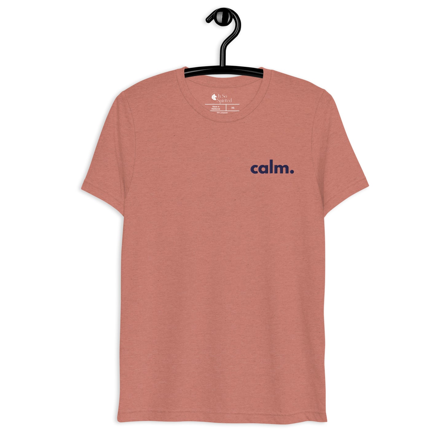 calm embroidered unisex t-shirt