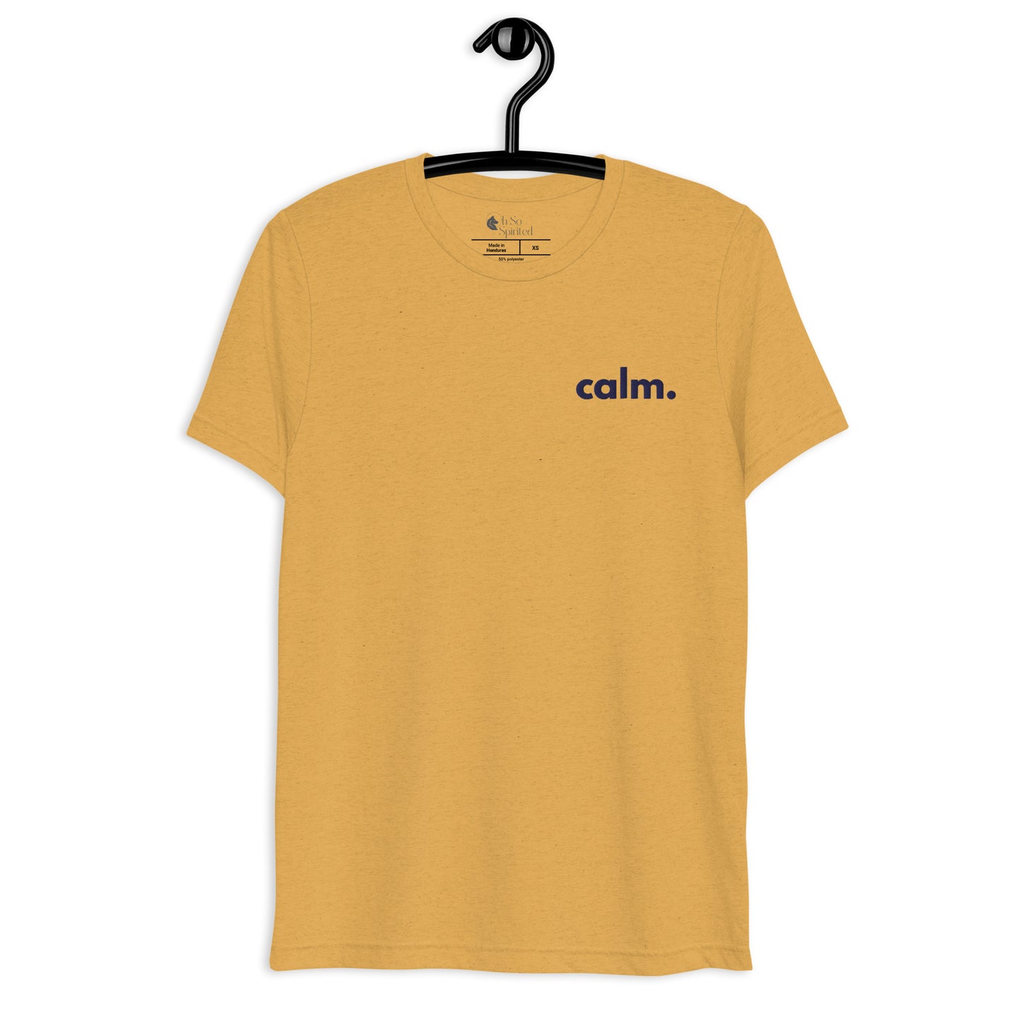 calm embroidered unisex t-shirt