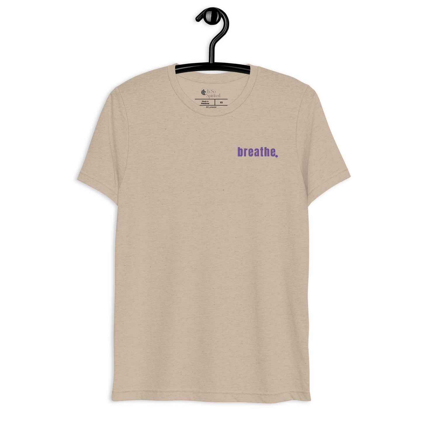 breathe embroidered unisex t-shirt