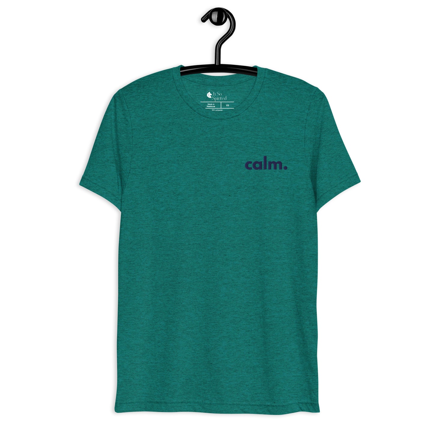 calm embroidered unisex t-shirt