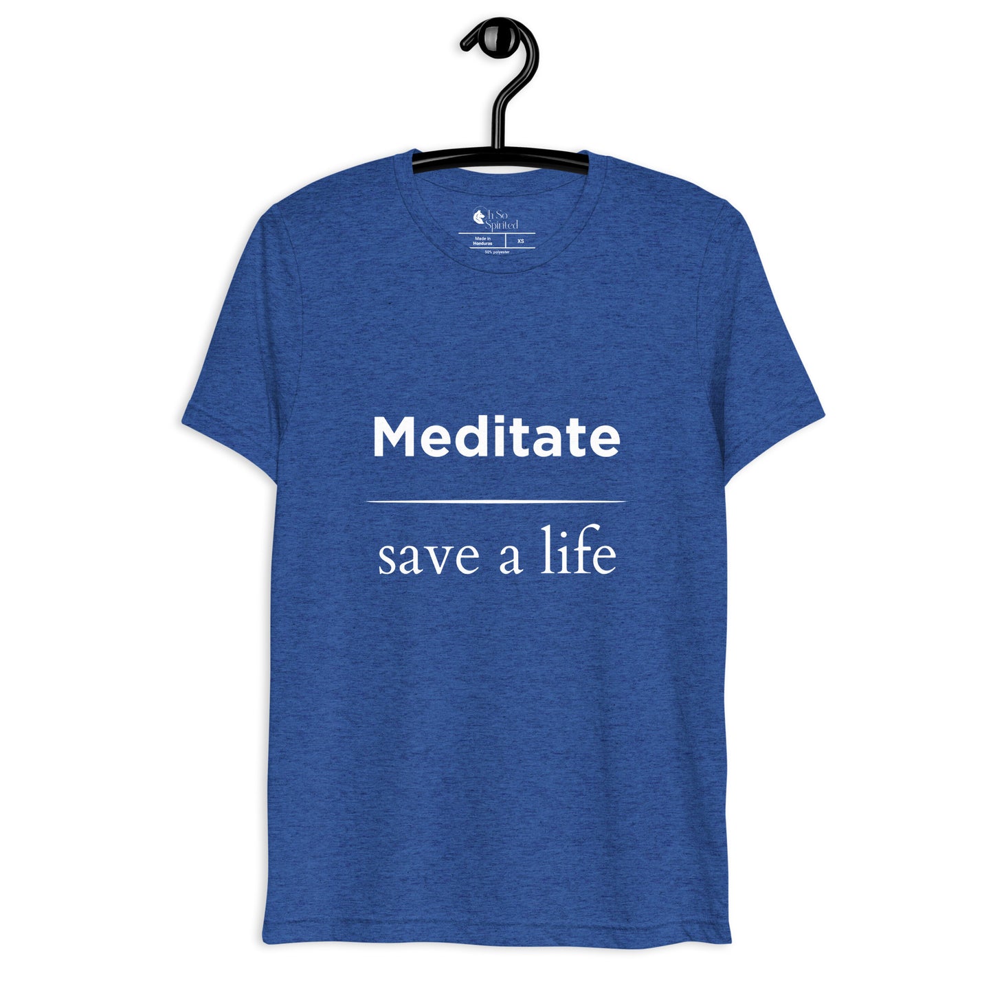 meditate save a life unisex t-shirt