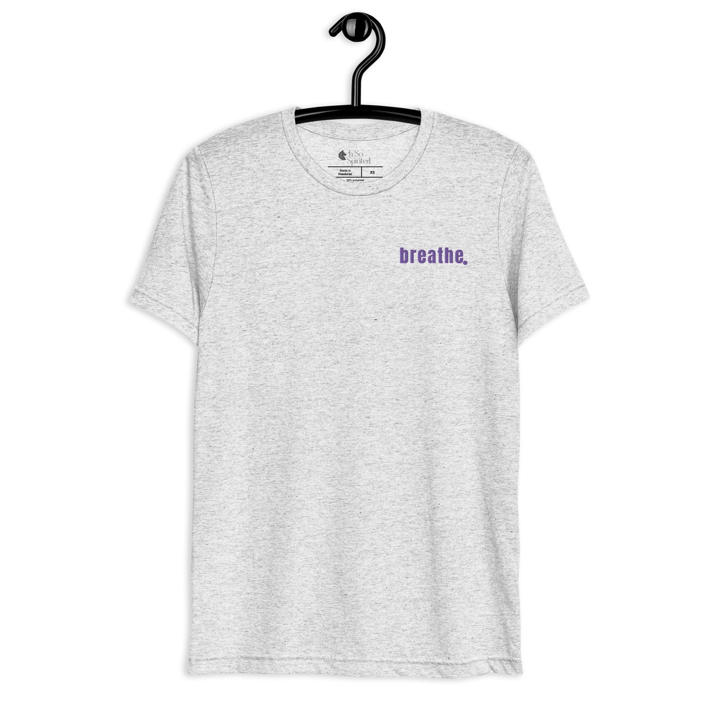 breathe embroidered unisex t-shirt