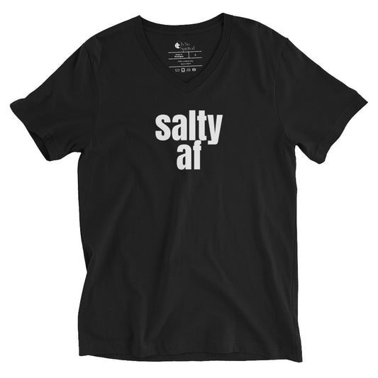 salty af unisex v-neck t-shirt