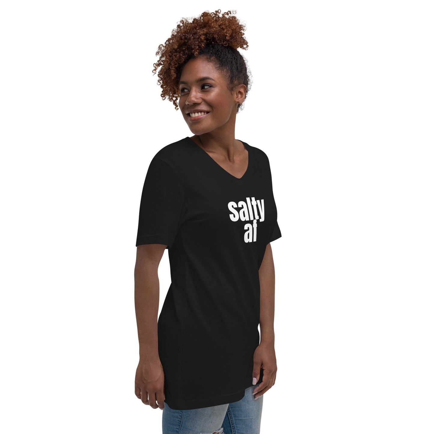 salty af unisex v-neck t-shirt