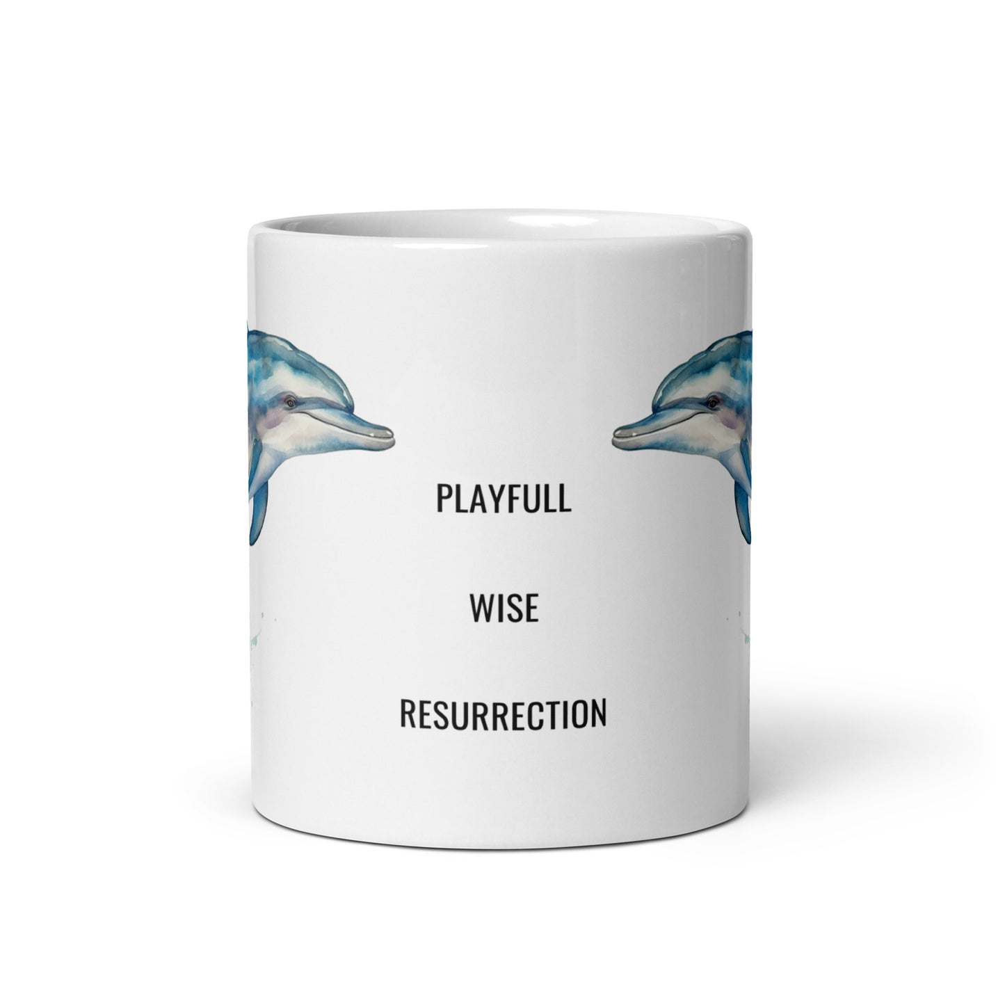 dolphin animal spirit mug