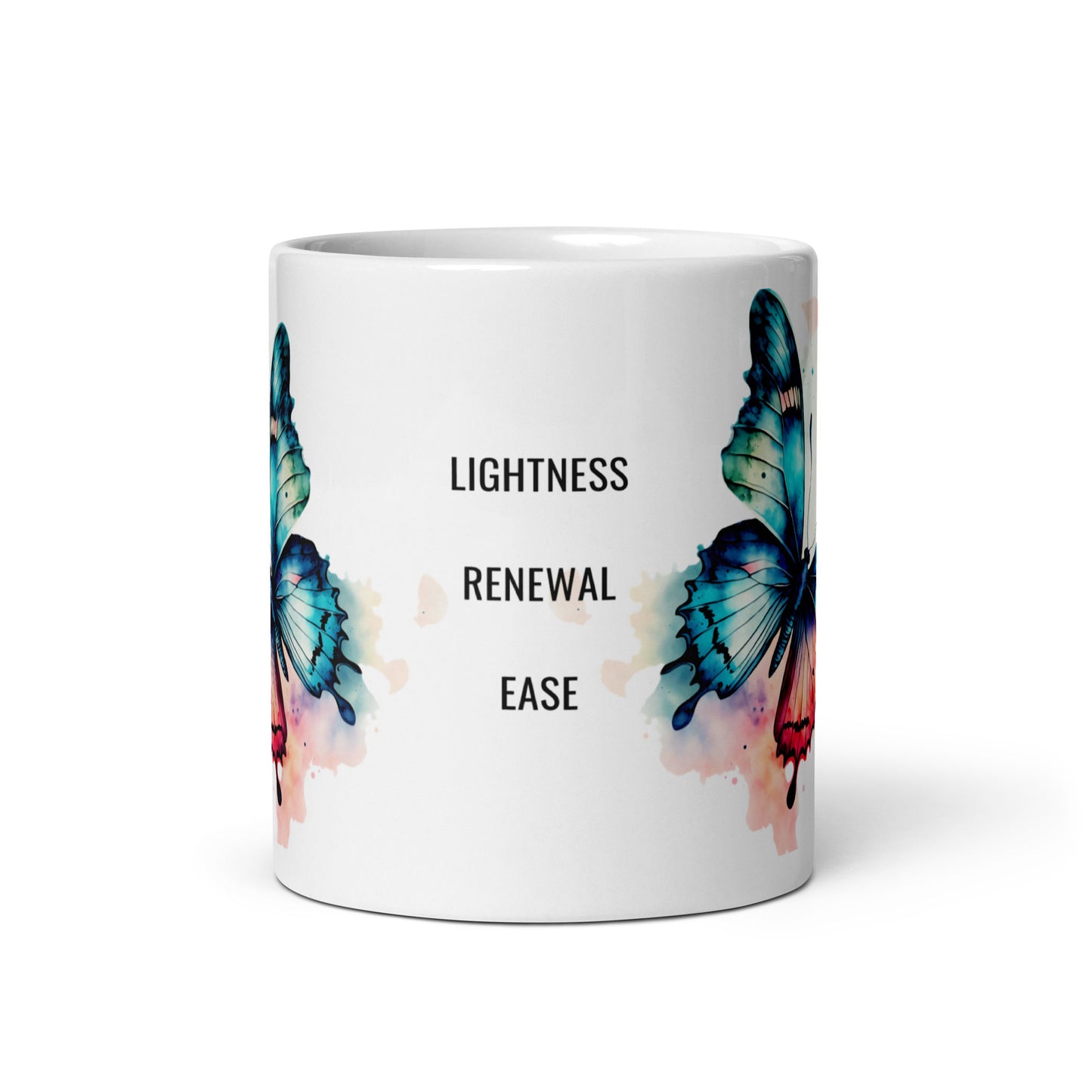 butterfly animal spirit mug