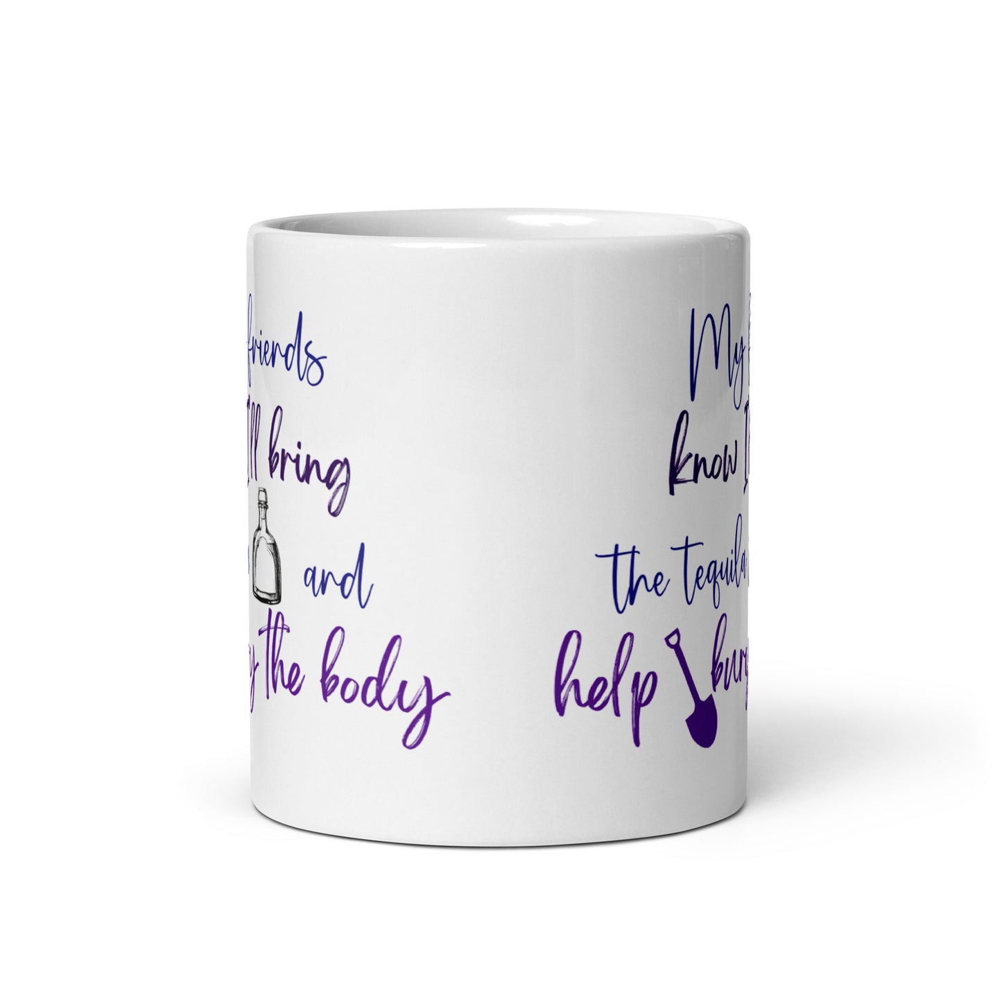 tequila & alibis mug