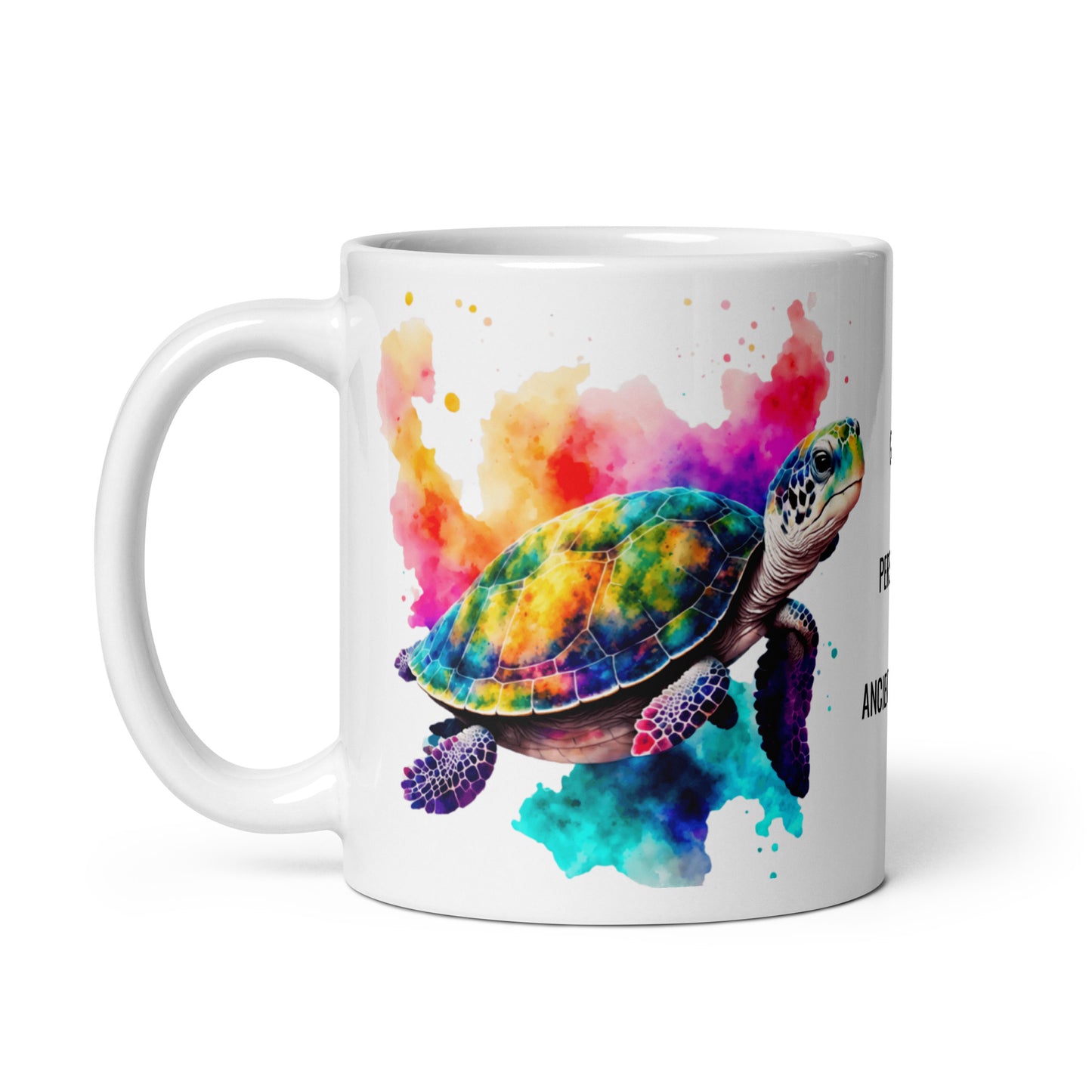 turtle animal spirit mug