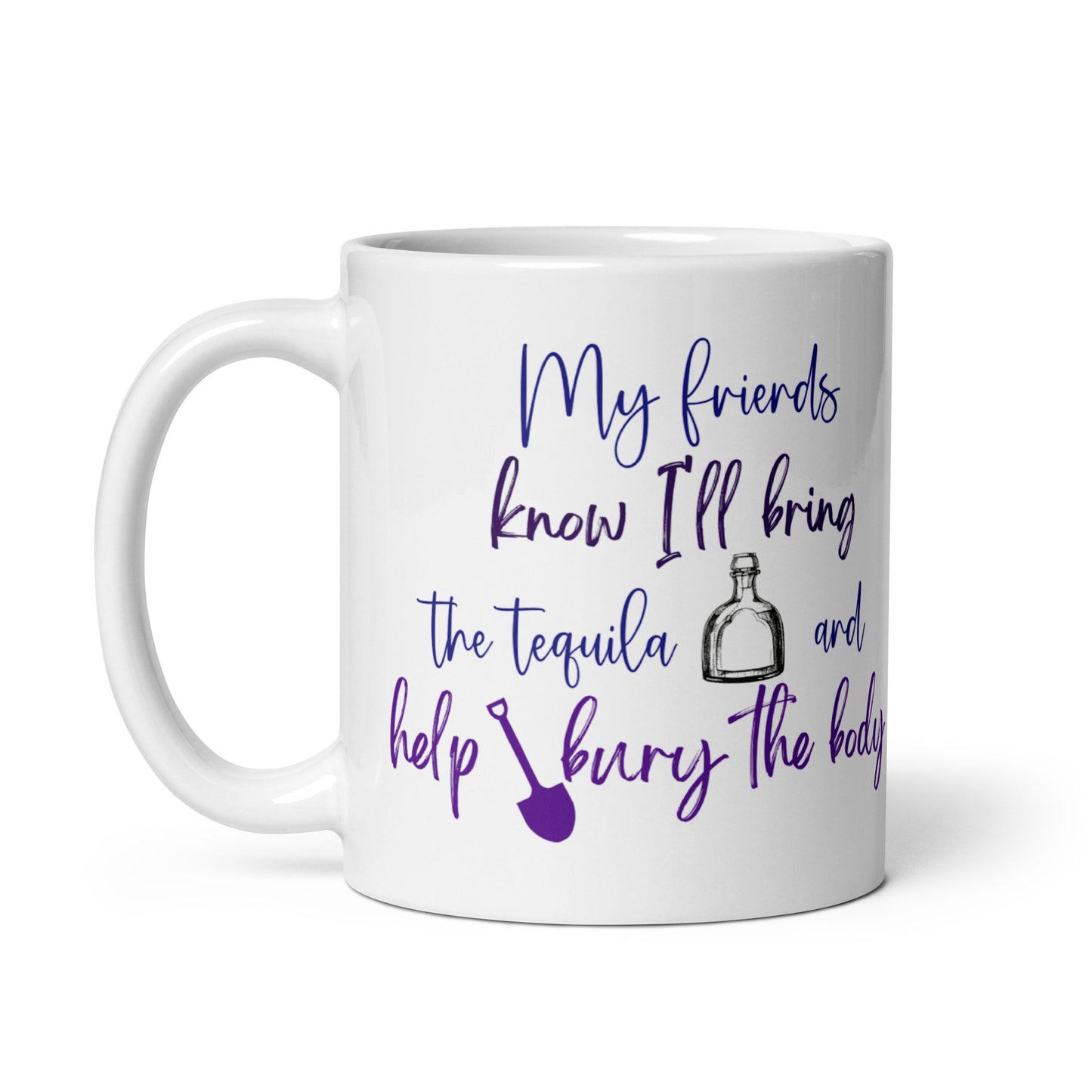 tequila & alibis mug