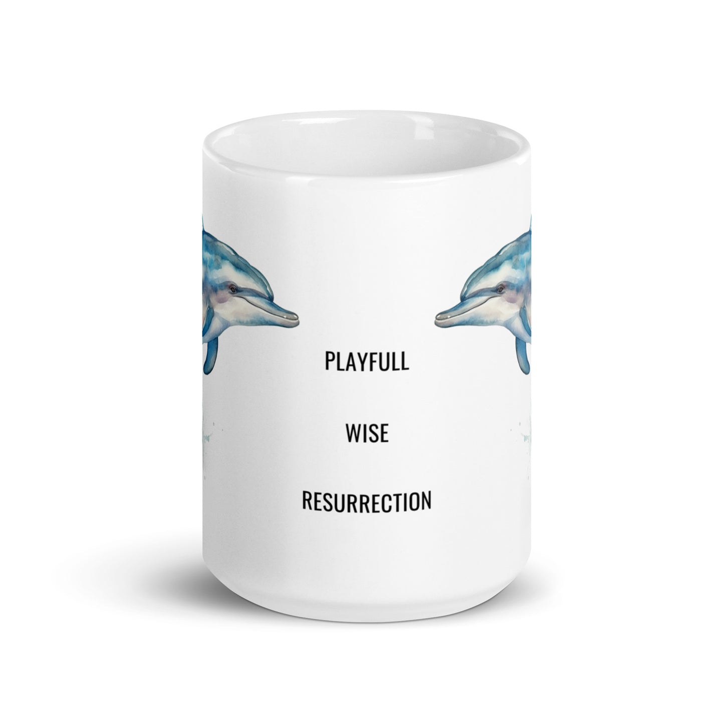 dolphin animal spirit mug