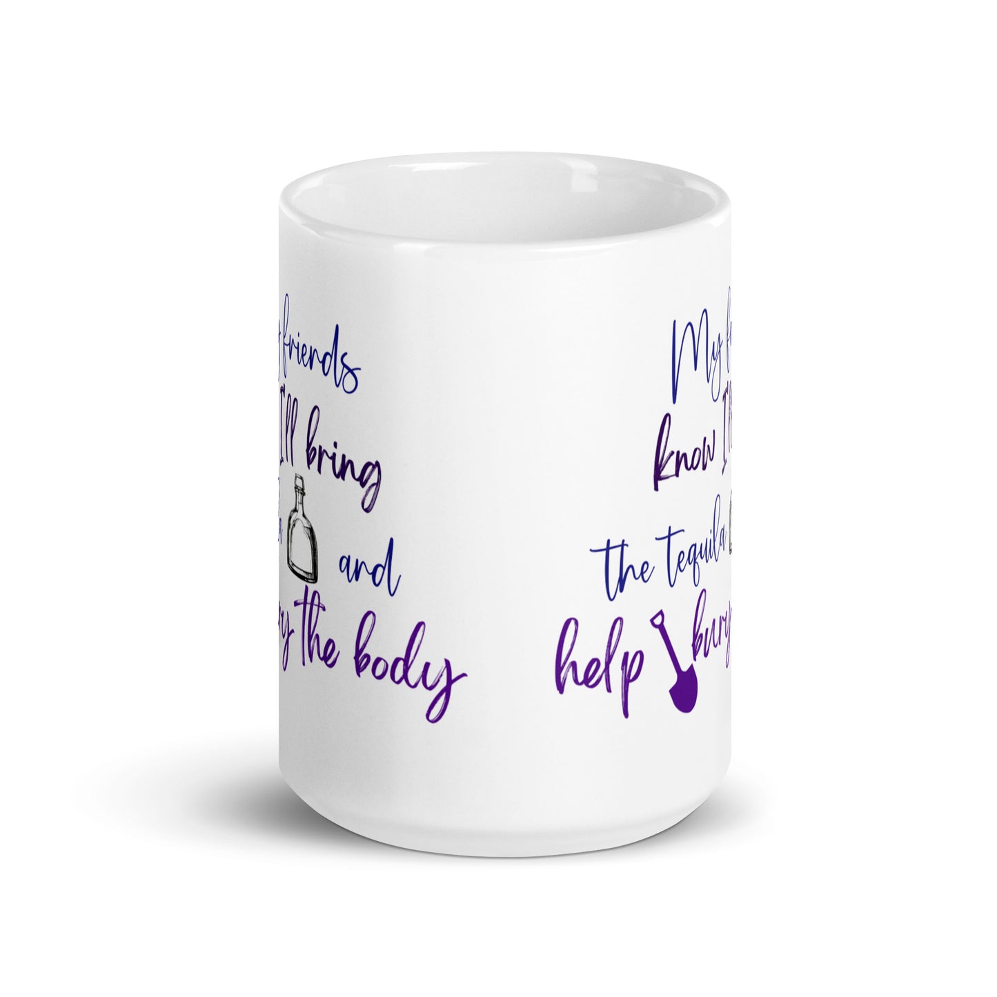 tequila & alibis mug