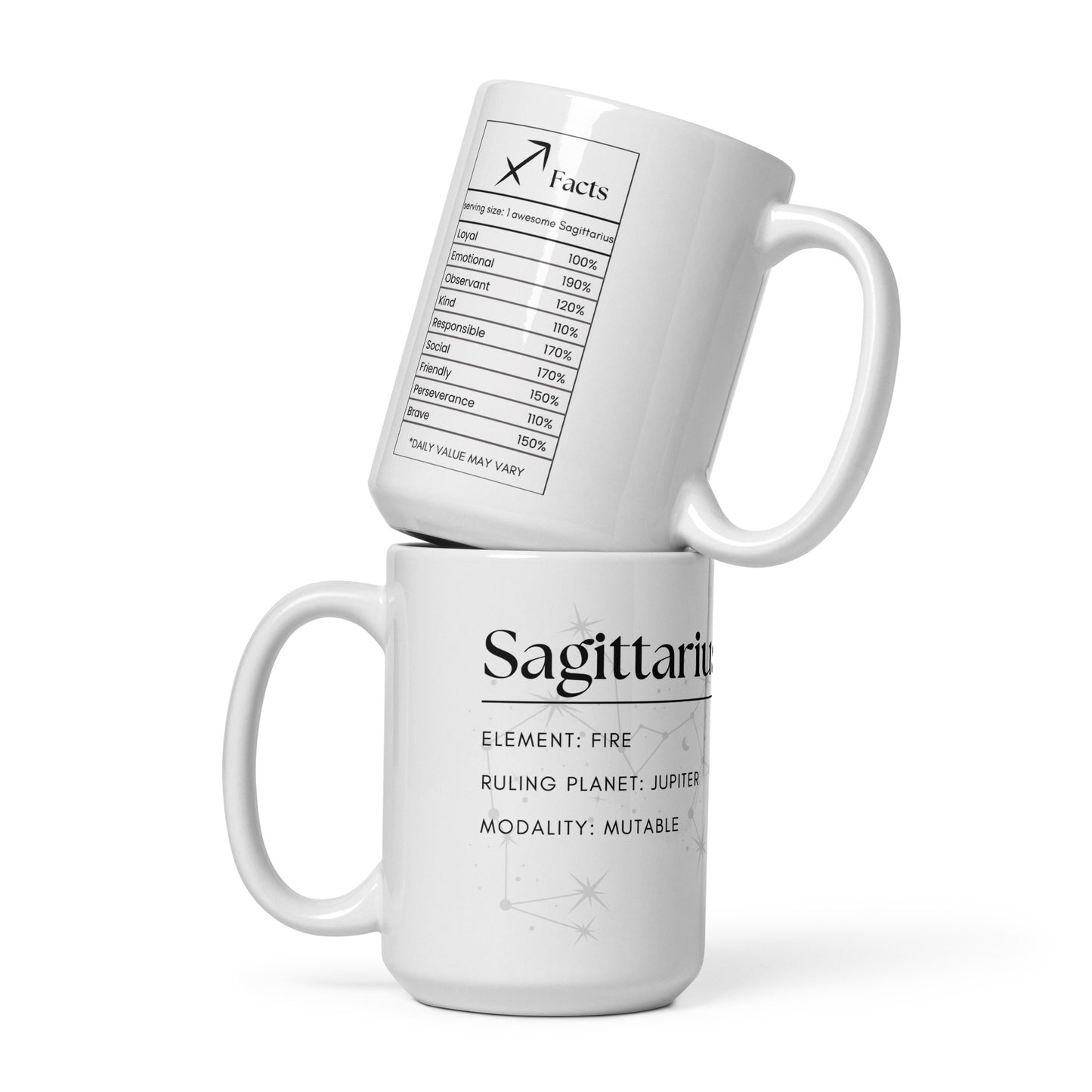 sagittarius facts mug