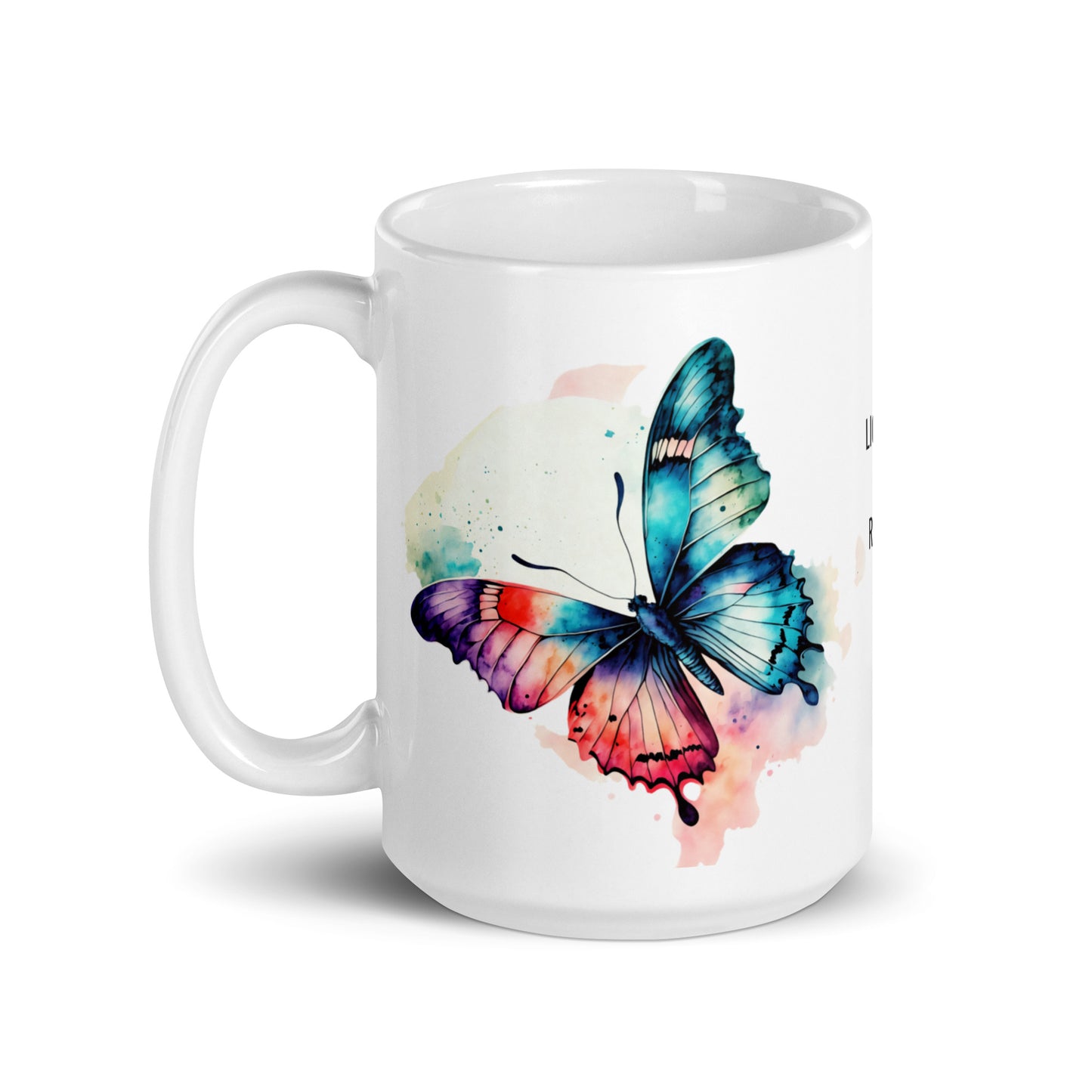 butterfly animal spirit mug