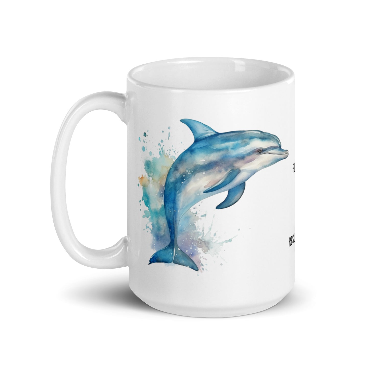 dolphin animal spirit mug