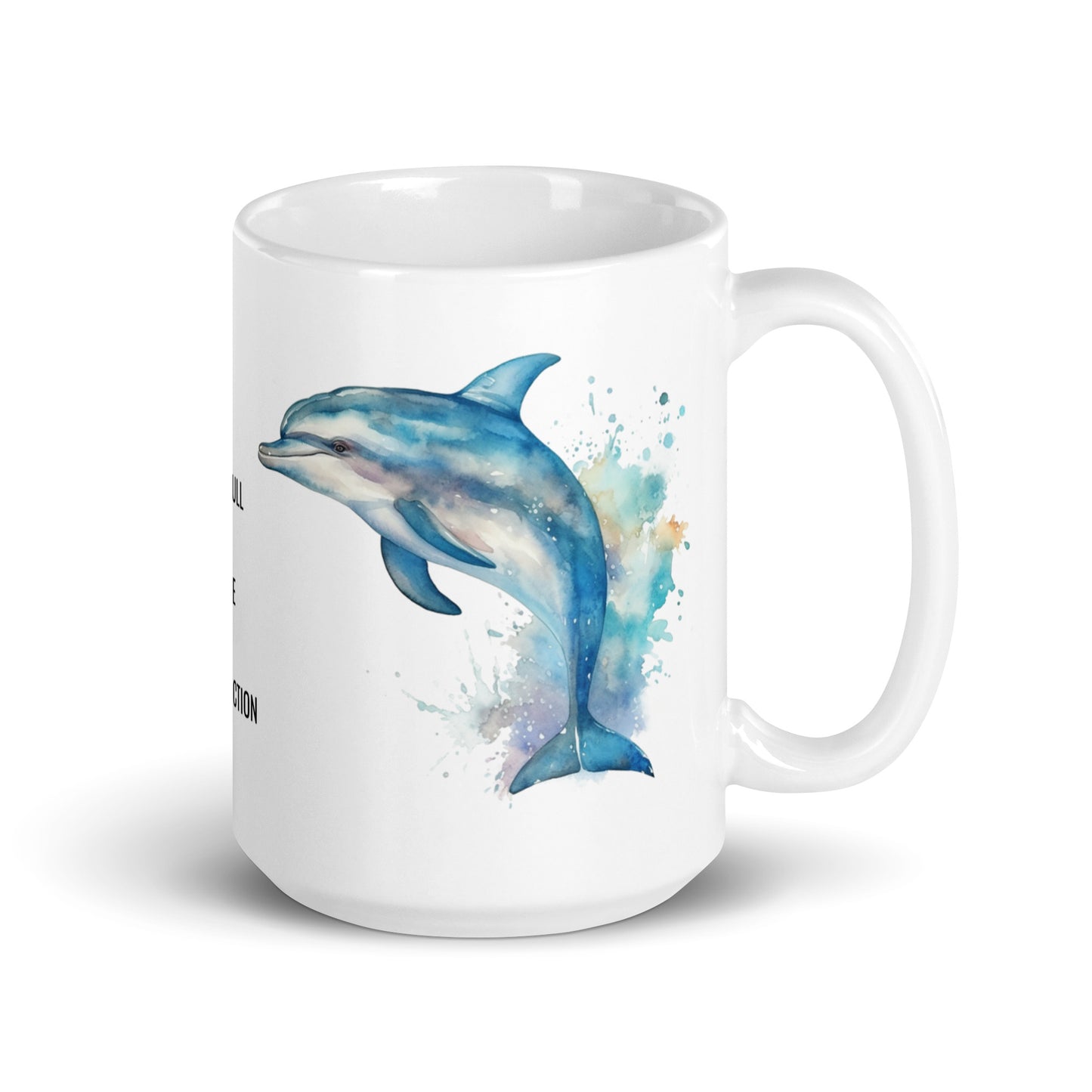 dolphin animal spirit mug