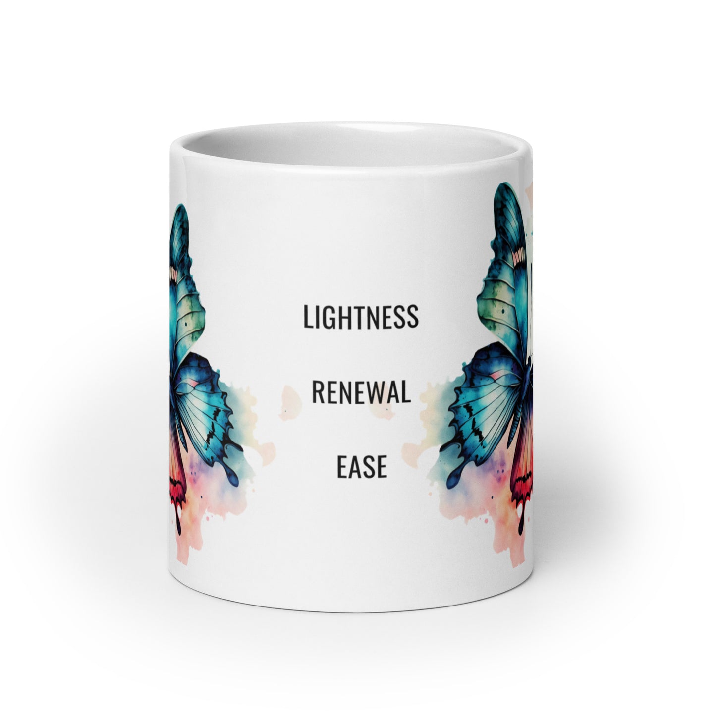 butterfly animal spirit mug