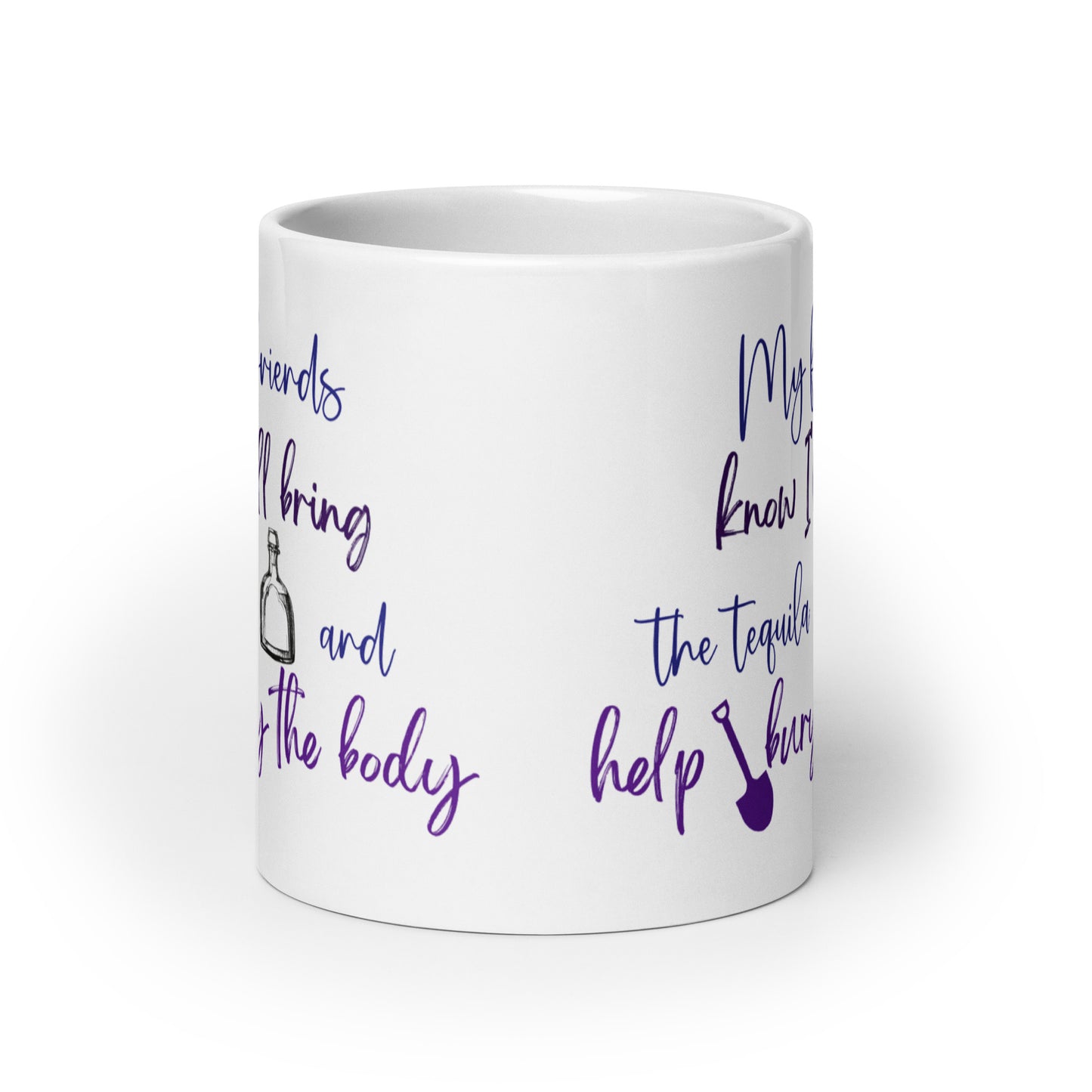 tequila & alibis mug