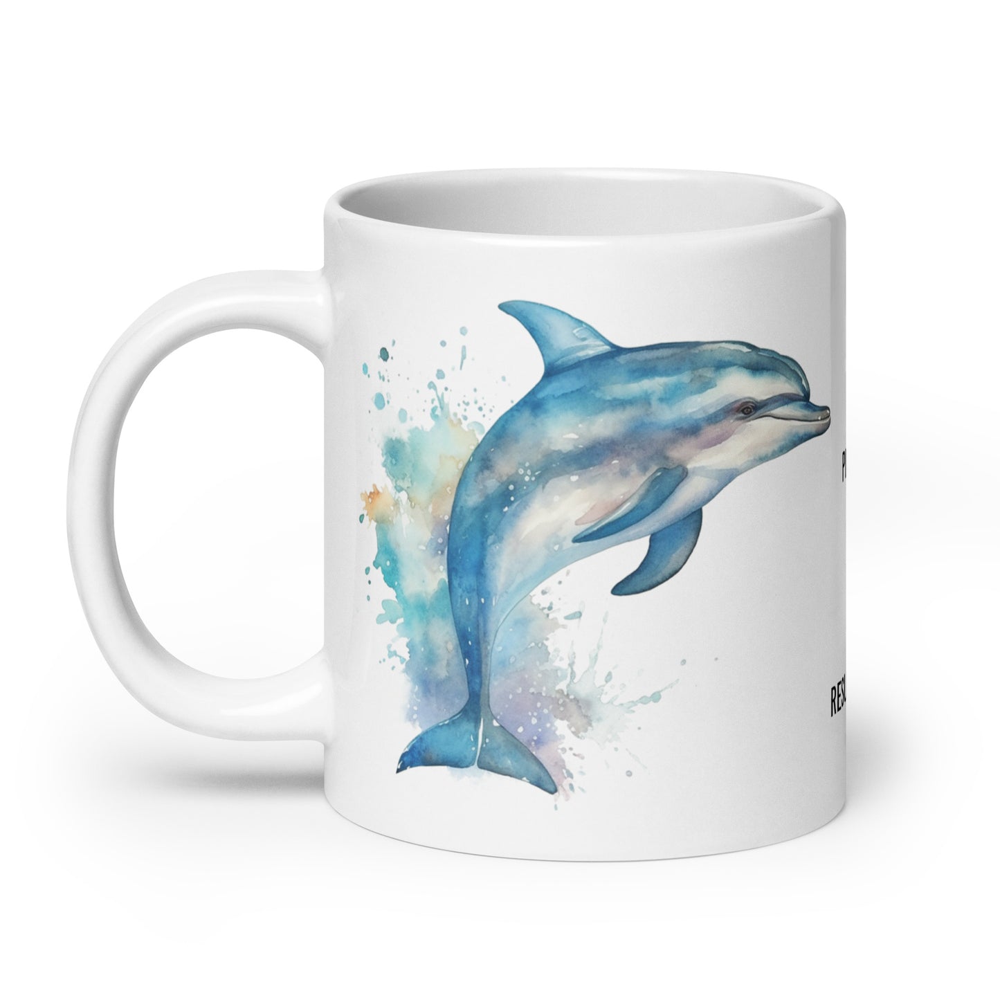 dolphin animal spirit mug